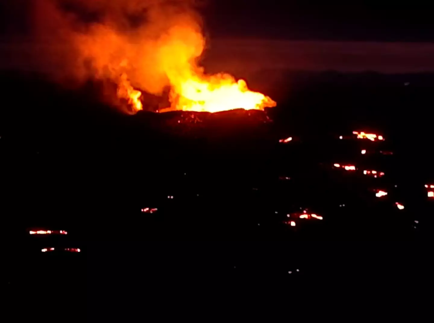 A new volcano in Iceland.