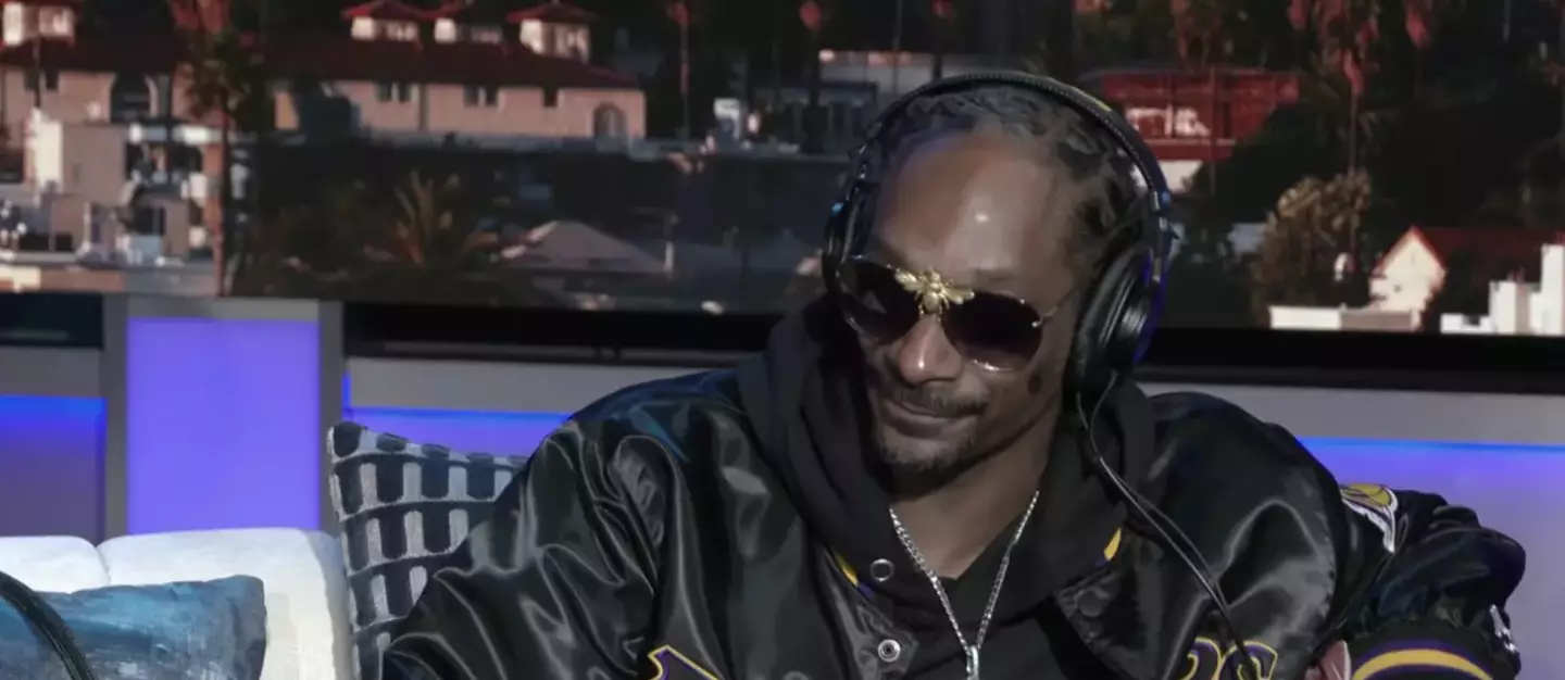 Snoop is against smoking tobacco it seems.