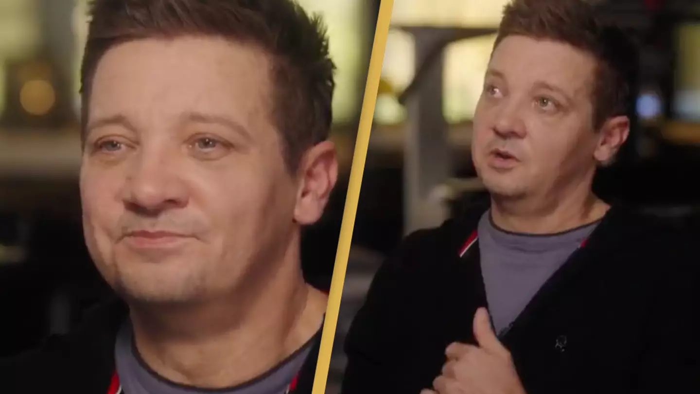 Jeremy Renner could 'see his eye with the other eye' after snowplough accident