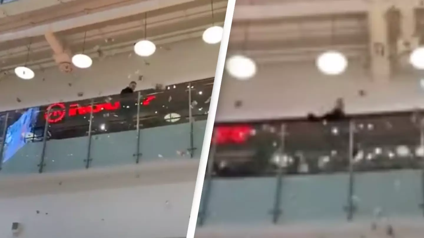 Russian Man Throws Money In Shopping Mall As Ruble Becomes 'Effectively Worthless'
