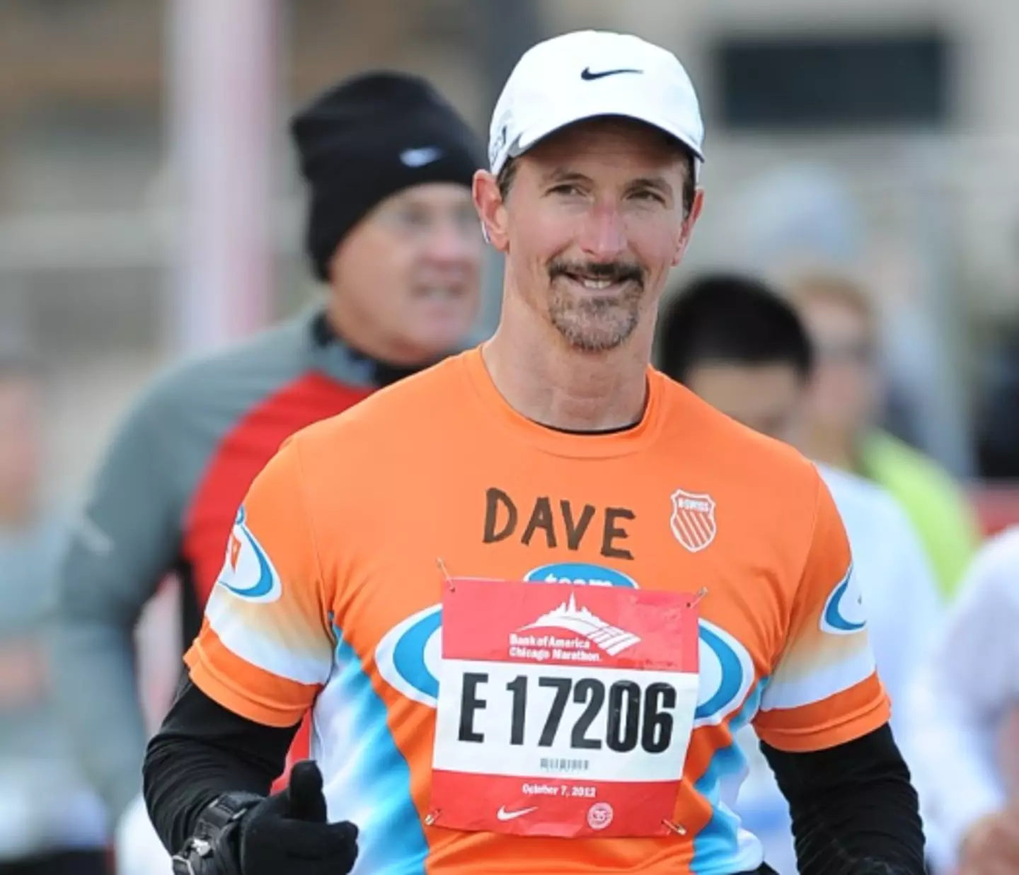 Dave Pascoe donates is a keen marathon runner.