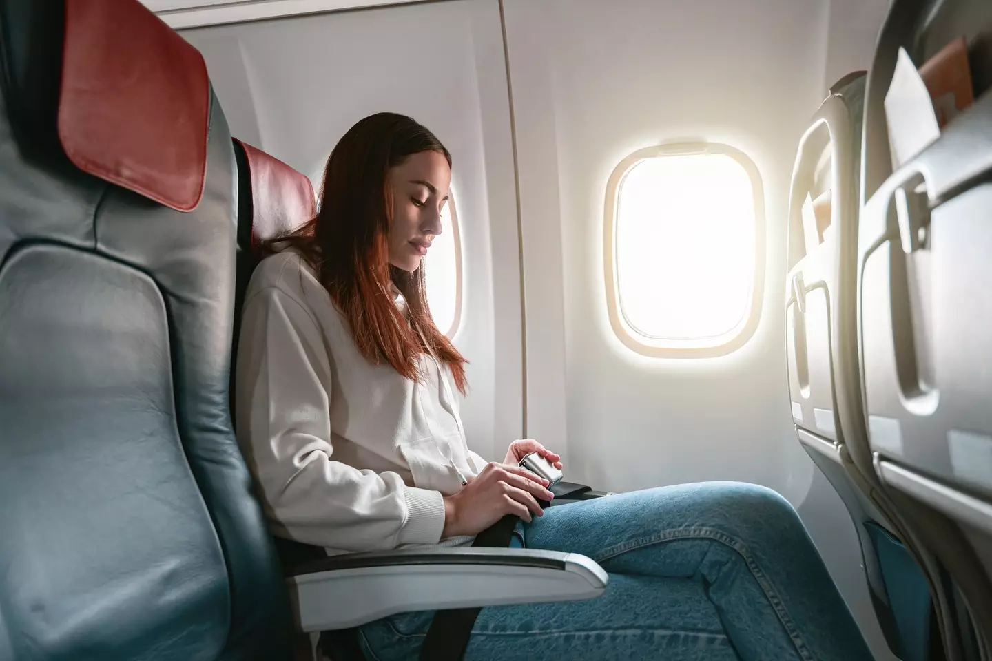 A woman refused to give up the extra seat she'd paid for (Getty Stock)