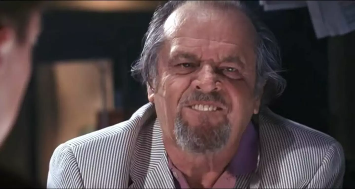 Jack Nicholson thought his 'I smell a rat' scene wasn't intense enough.