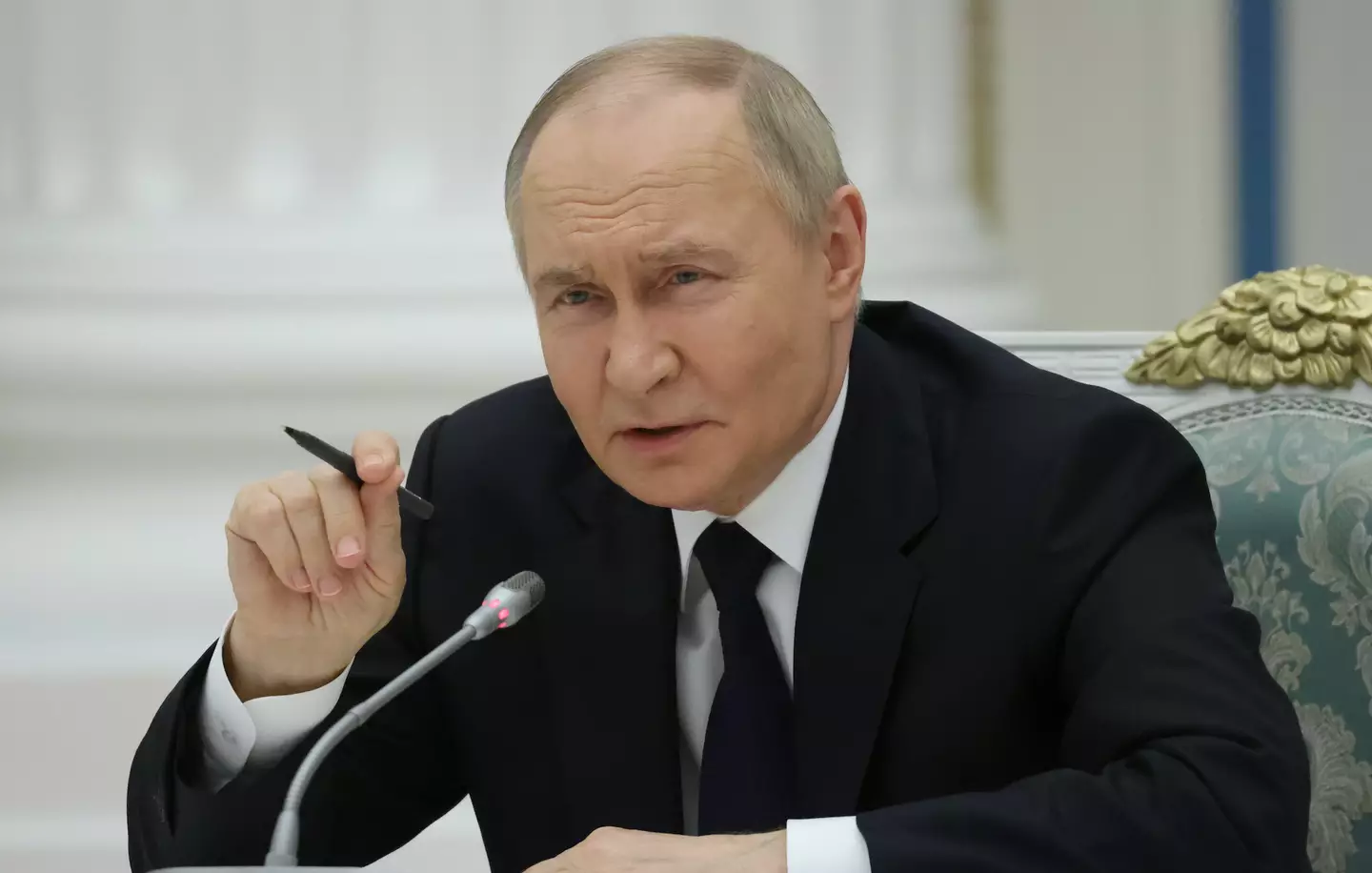 Putin allegedly has some specific T's and C's when it comes to peace talks with Ukraine (Contributor/Getty Images)
