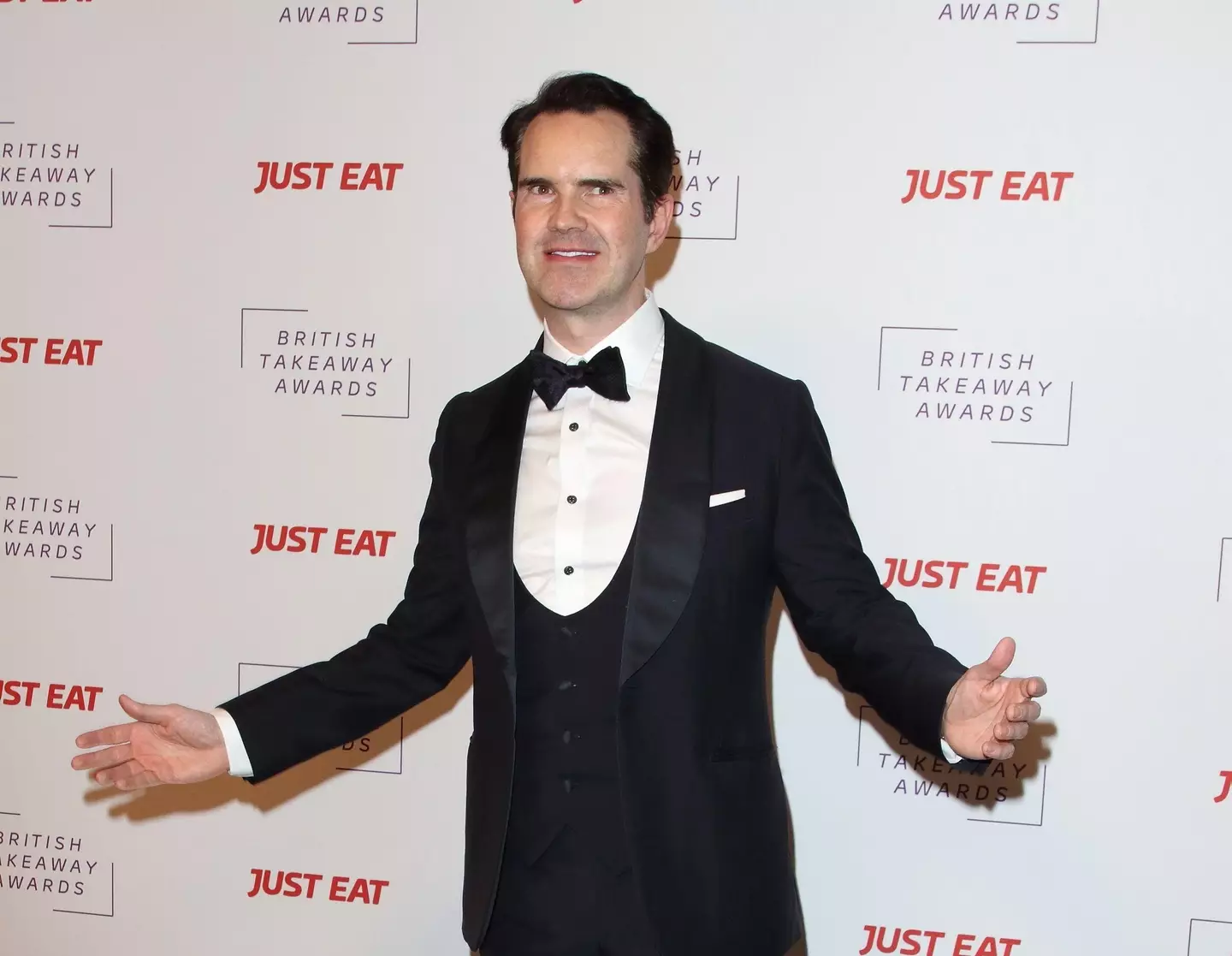 Jimmy Carr at British Takeaway Awards. (Alamy)