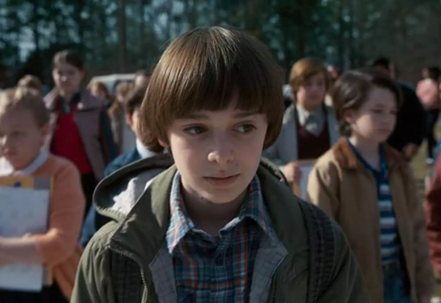 Noah Schnapp was 12 years old when he first appeared in the role of Will Byers.