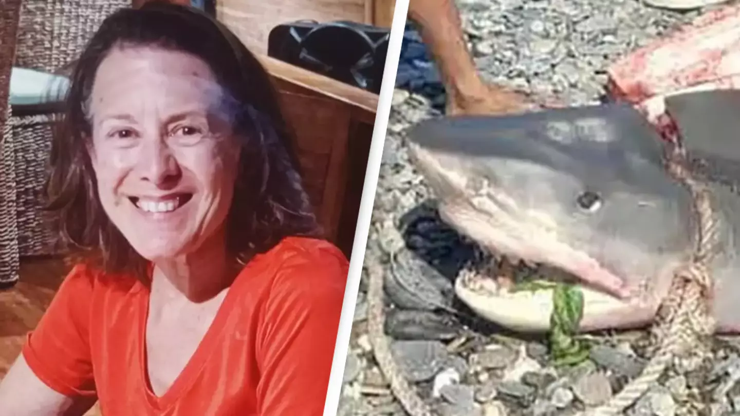 Friends of woman eaten by shark after being swept out to sea speak out about her death
