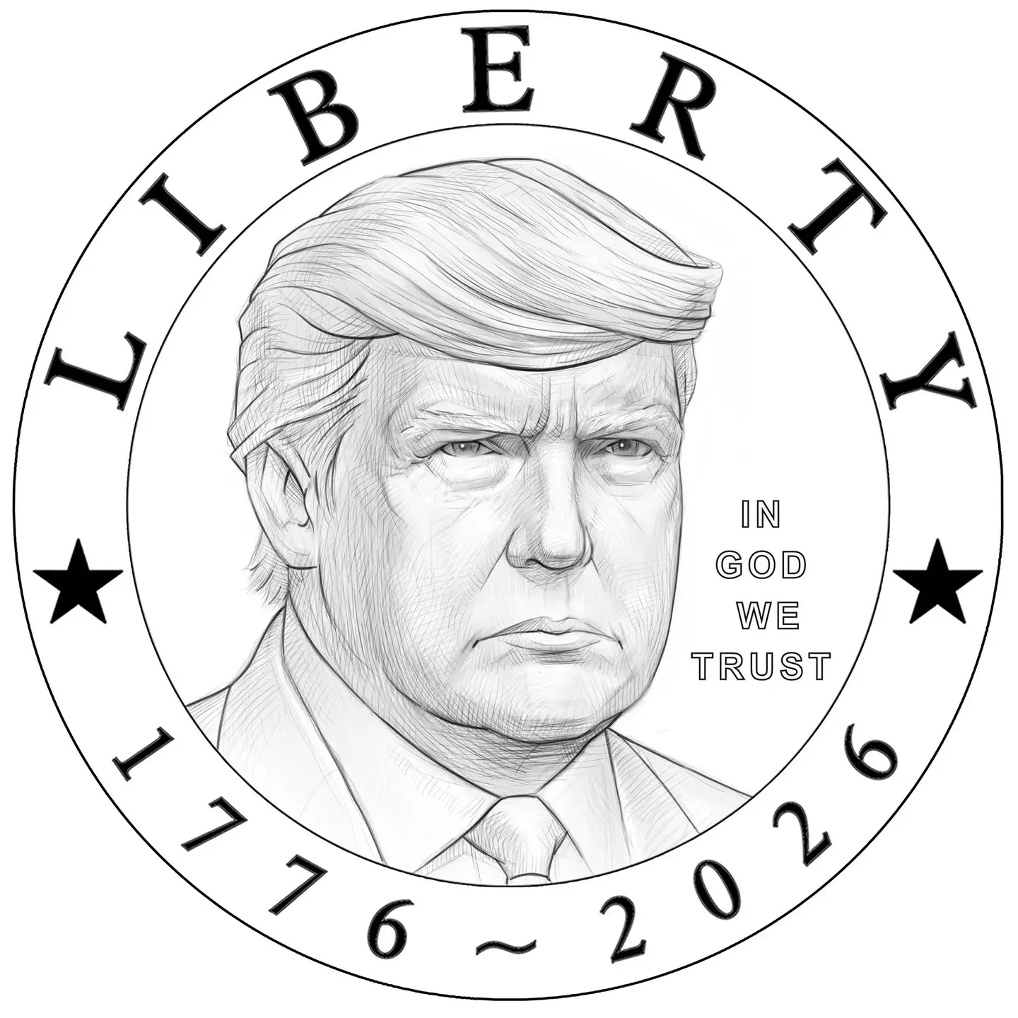 This is the approved design of the proposed $1 coin (US Treasury)