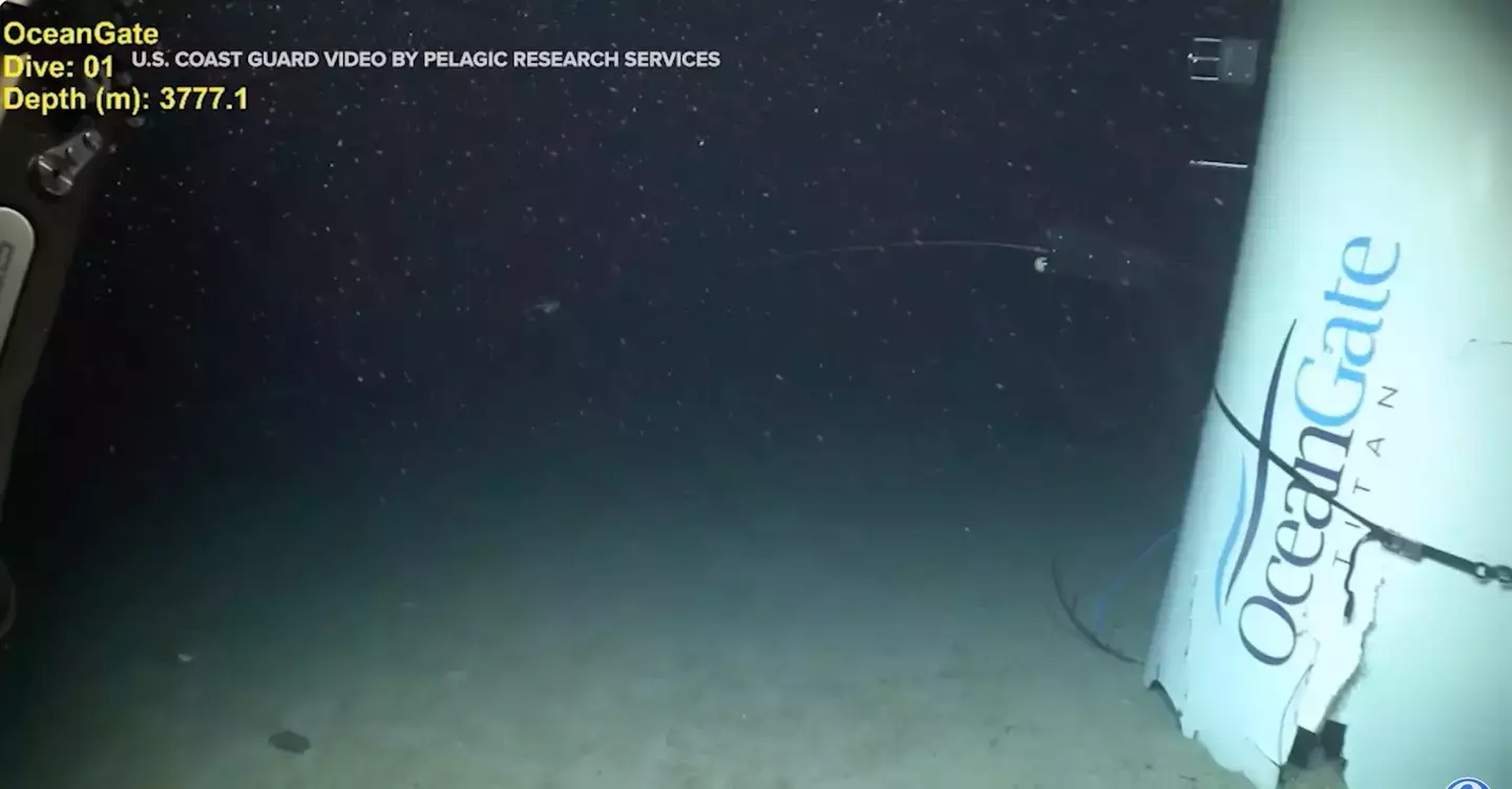 The malfunction took place six days before the dive. (US Coast Guard/Pelagic Research Services)
