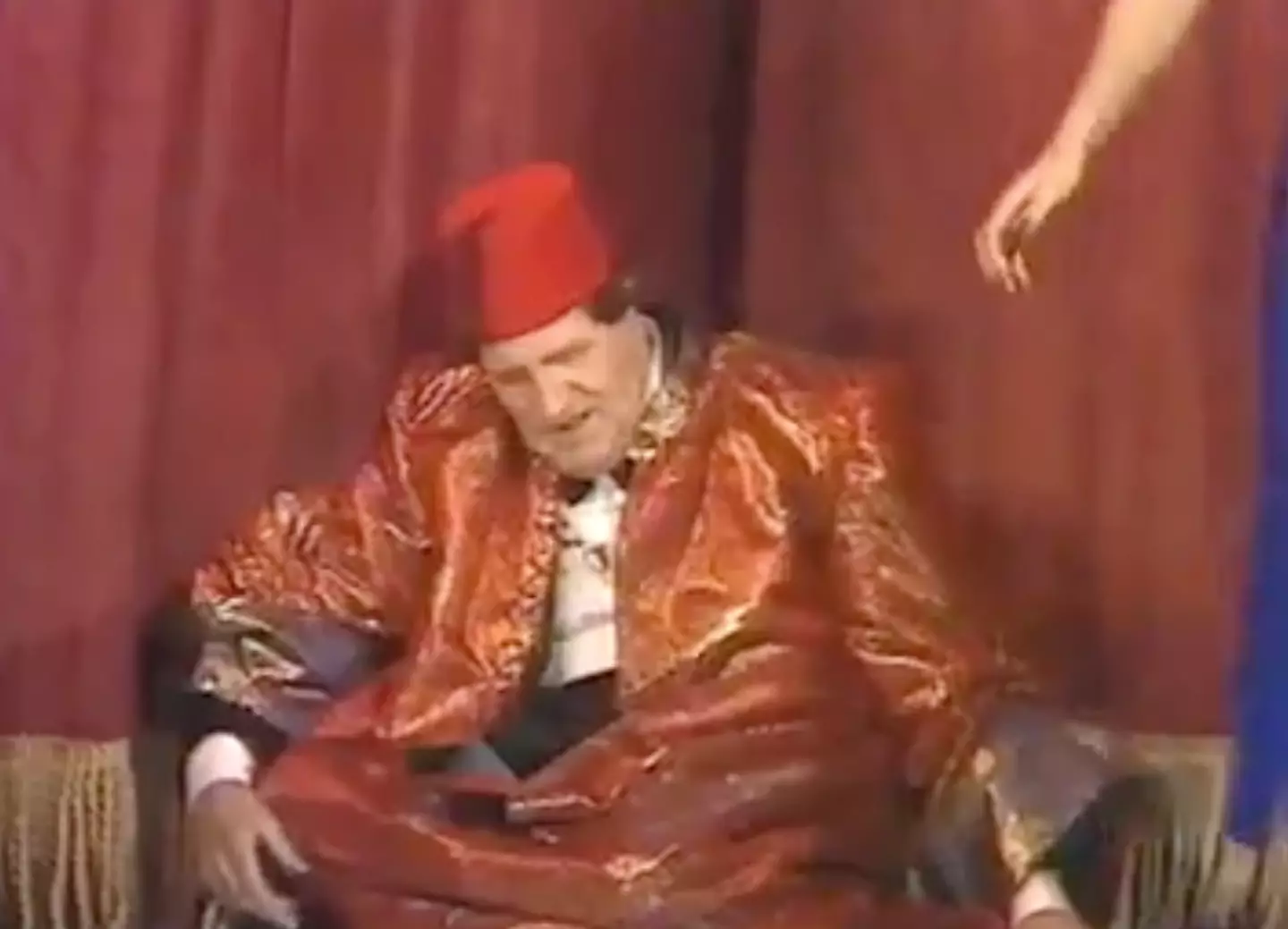 The audience initially thought it was part of the act (ITV)