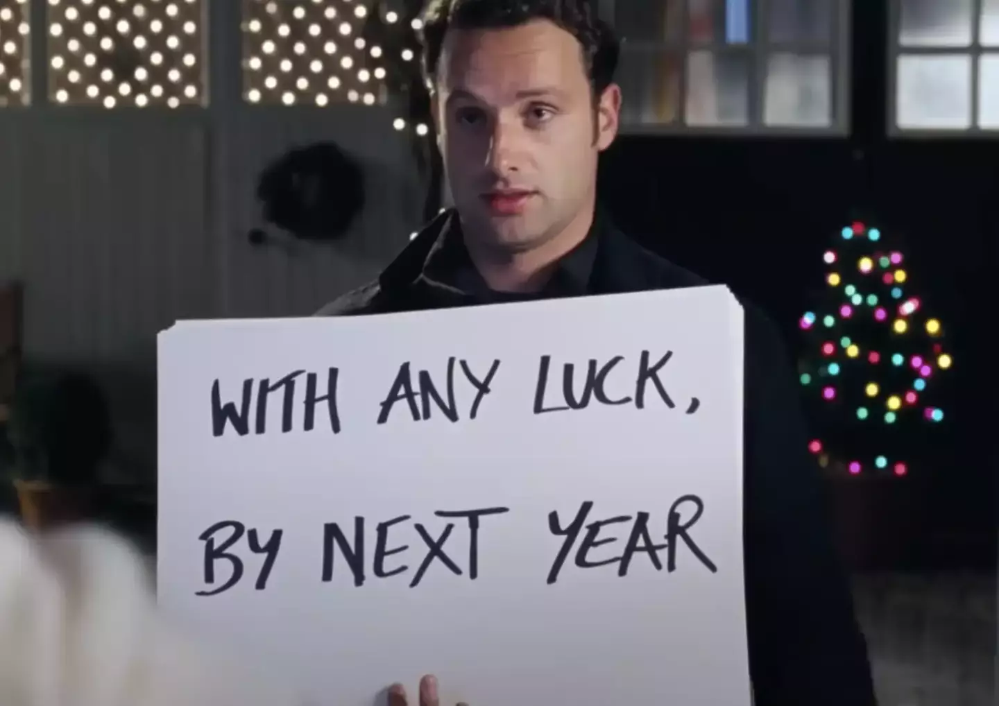Andrew Lincoln played Mark in 'Love Actually' (Universal Pictures)