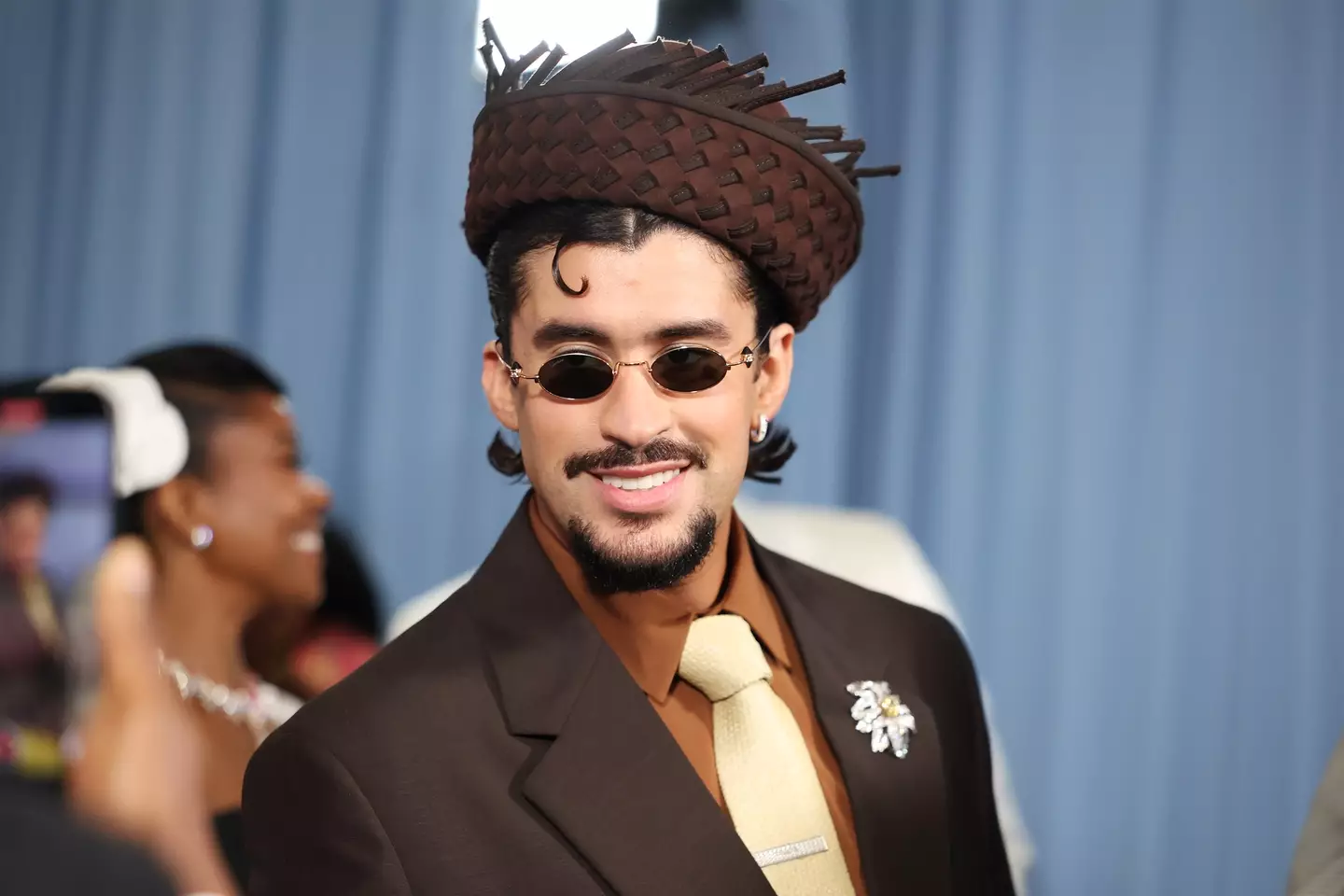 Bad Bunny fans complained on social media about being too short for the opportunity (Mike Coppola/MG25/Getty Images for The Met Museum/Vogue)