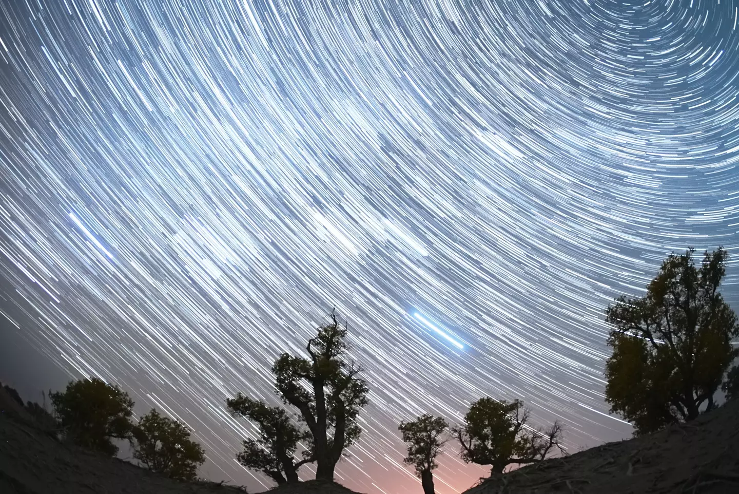 The Orionid Meteor Shower took place last month, did that have anything to do with it?