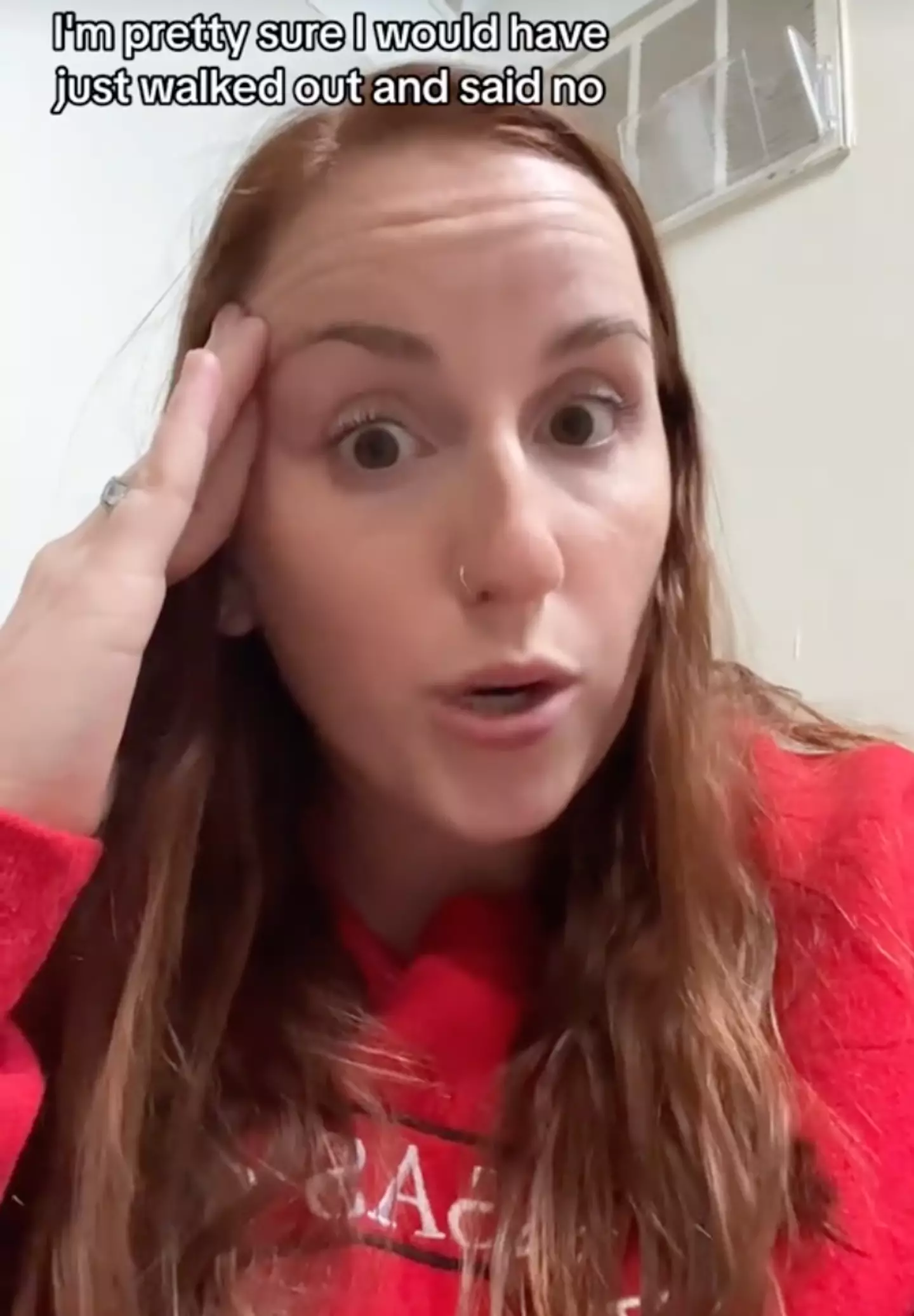 The TikToker claimed her bill came to $33.