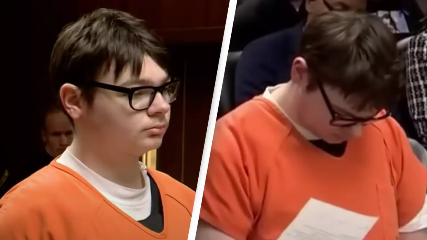 Michigan school shooter acknowledged his actions before being sentenced to life in prison without parole