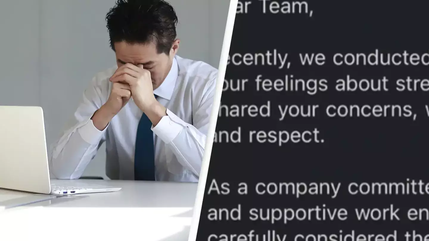 Employees receive shocking leaked email telling them they are fired after completing 'toxic' company task