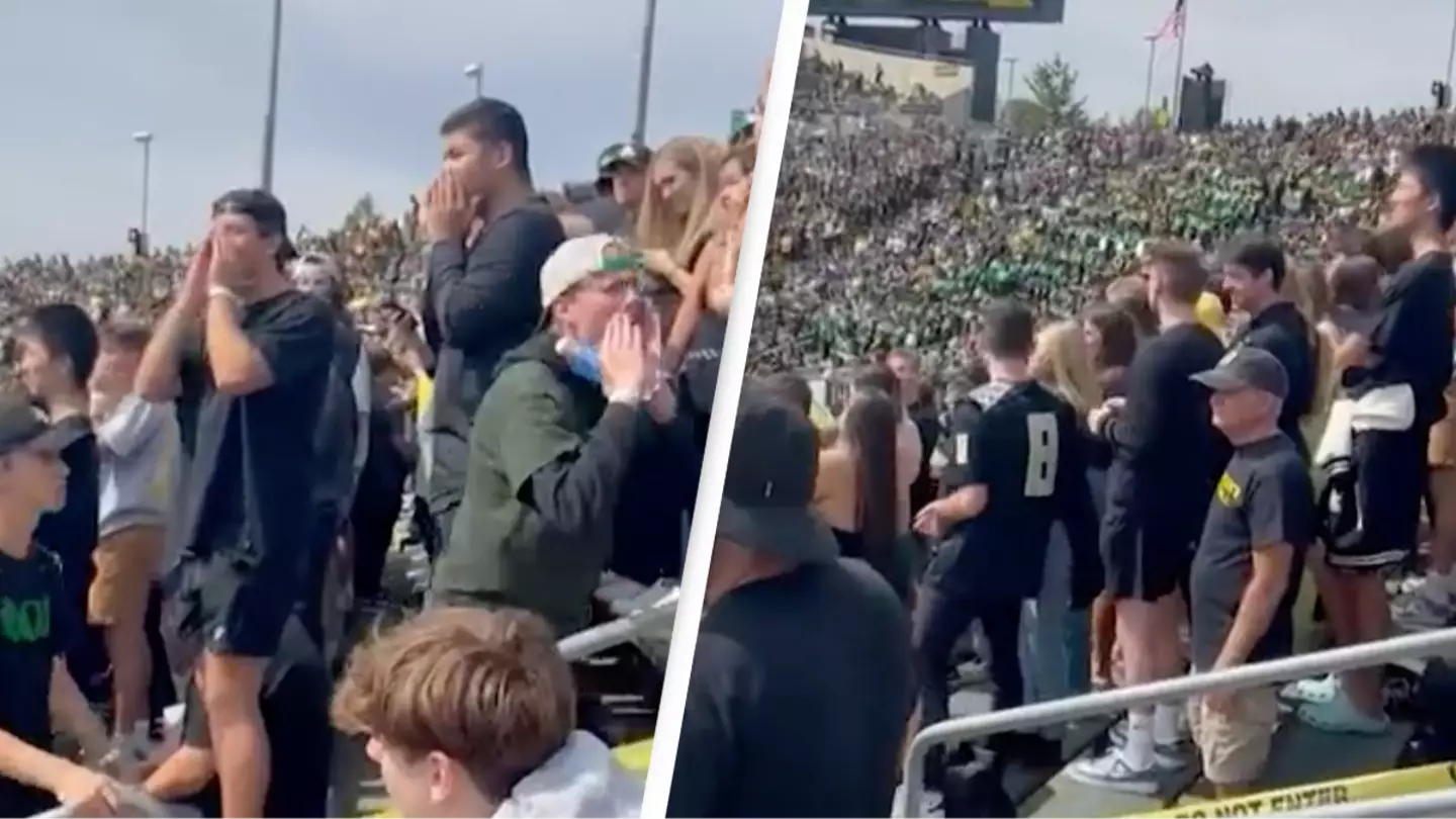 University apologises after students chant ‘f**k the mormons’ at football match