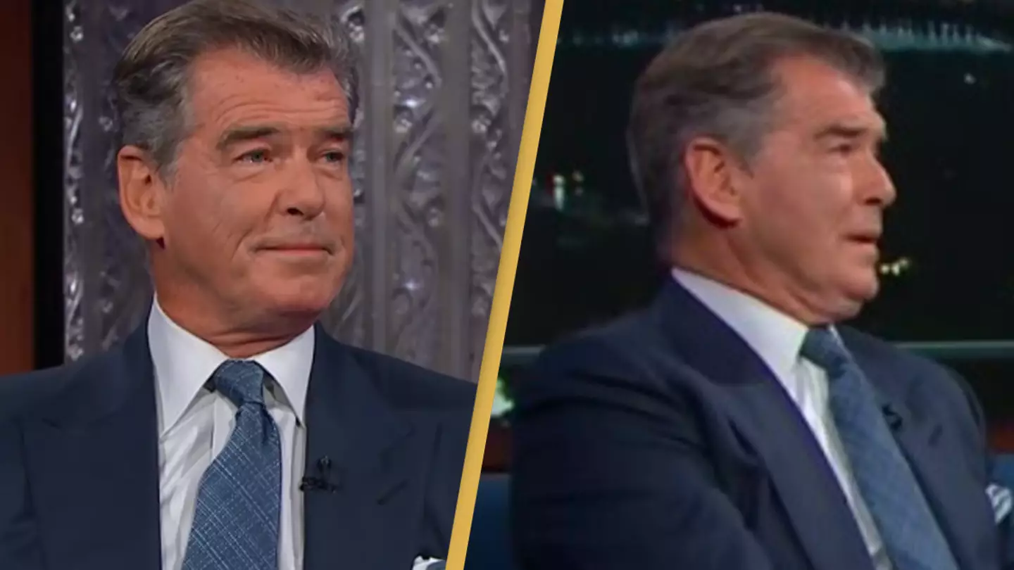 Pierce Brosnan clarified his 'odd' accent in an uncomfortable interview