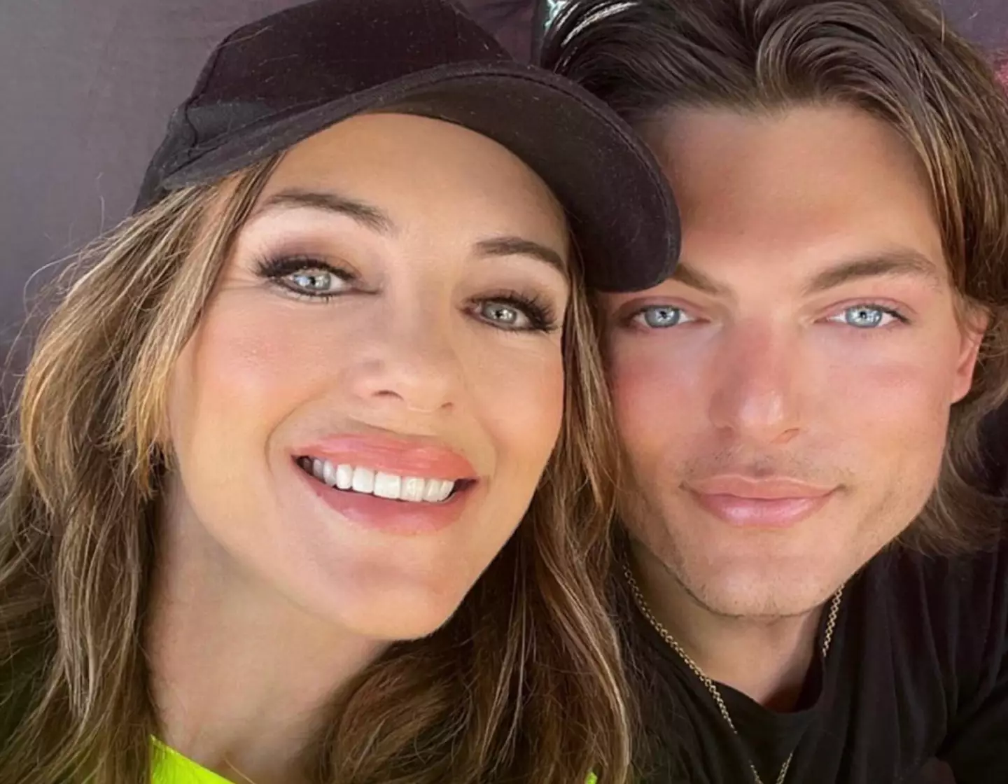 Elizabeth Hurley promised to star in her son's first movie.