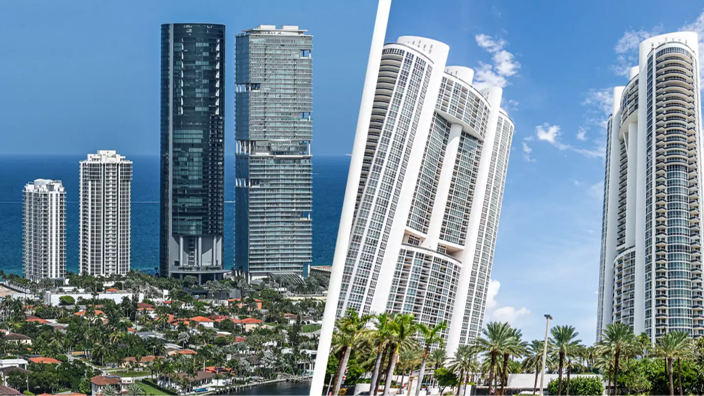 Researchers shocked to discover luxury high-rise buildings are sinking at a ‘steady rate’ in Florida