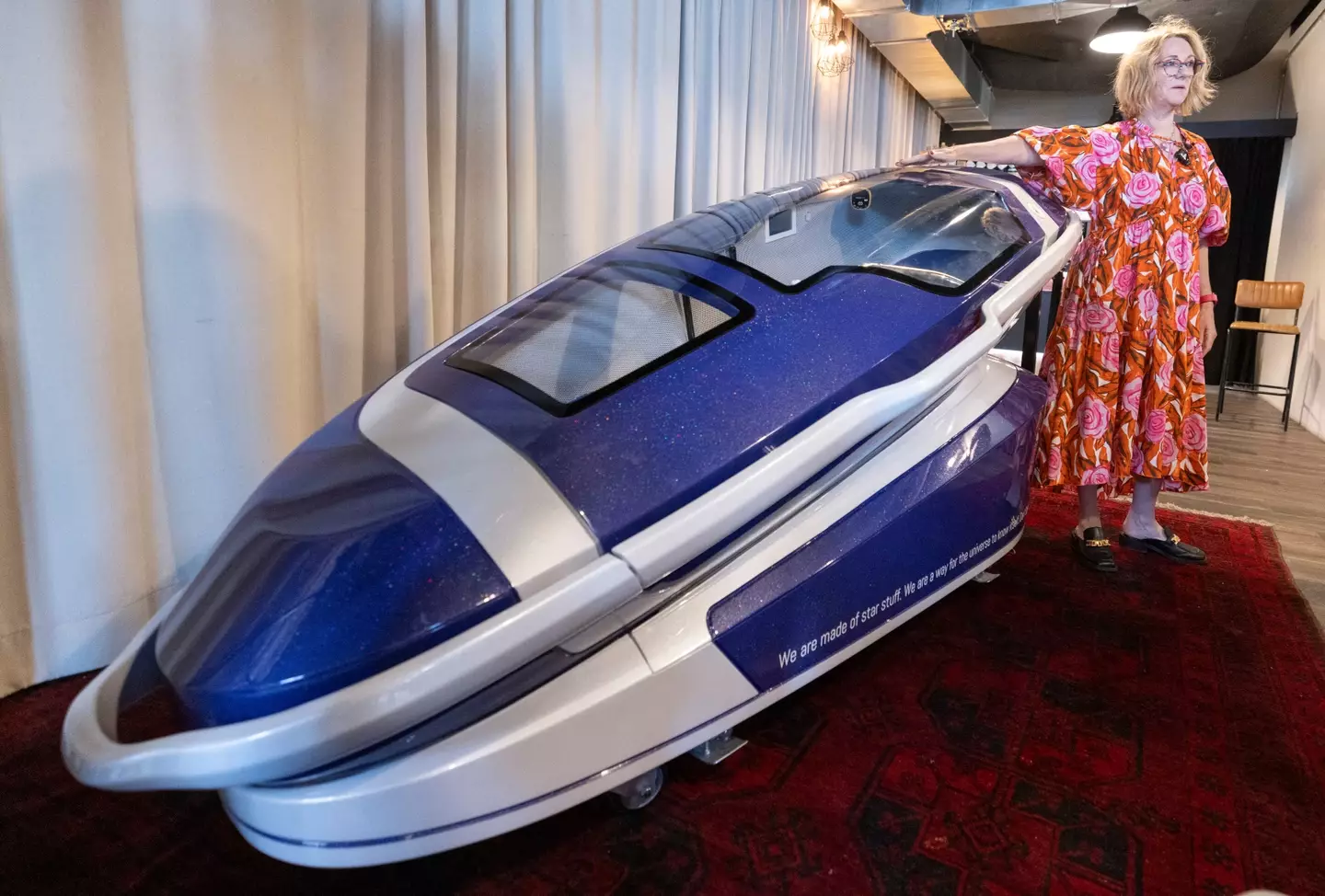 Several people have been arrested after the first person used the controversial suicide pod (ARND WIEGMANN/AFP via Getty Images)