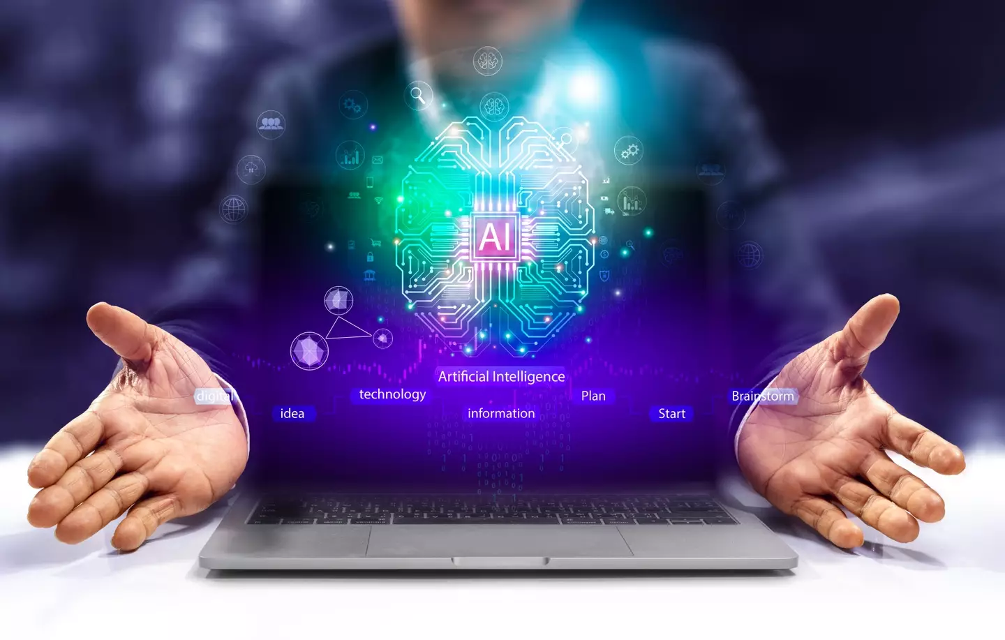 AI is expected to be a mainstay in society in some form or another (Getty Stock Image)