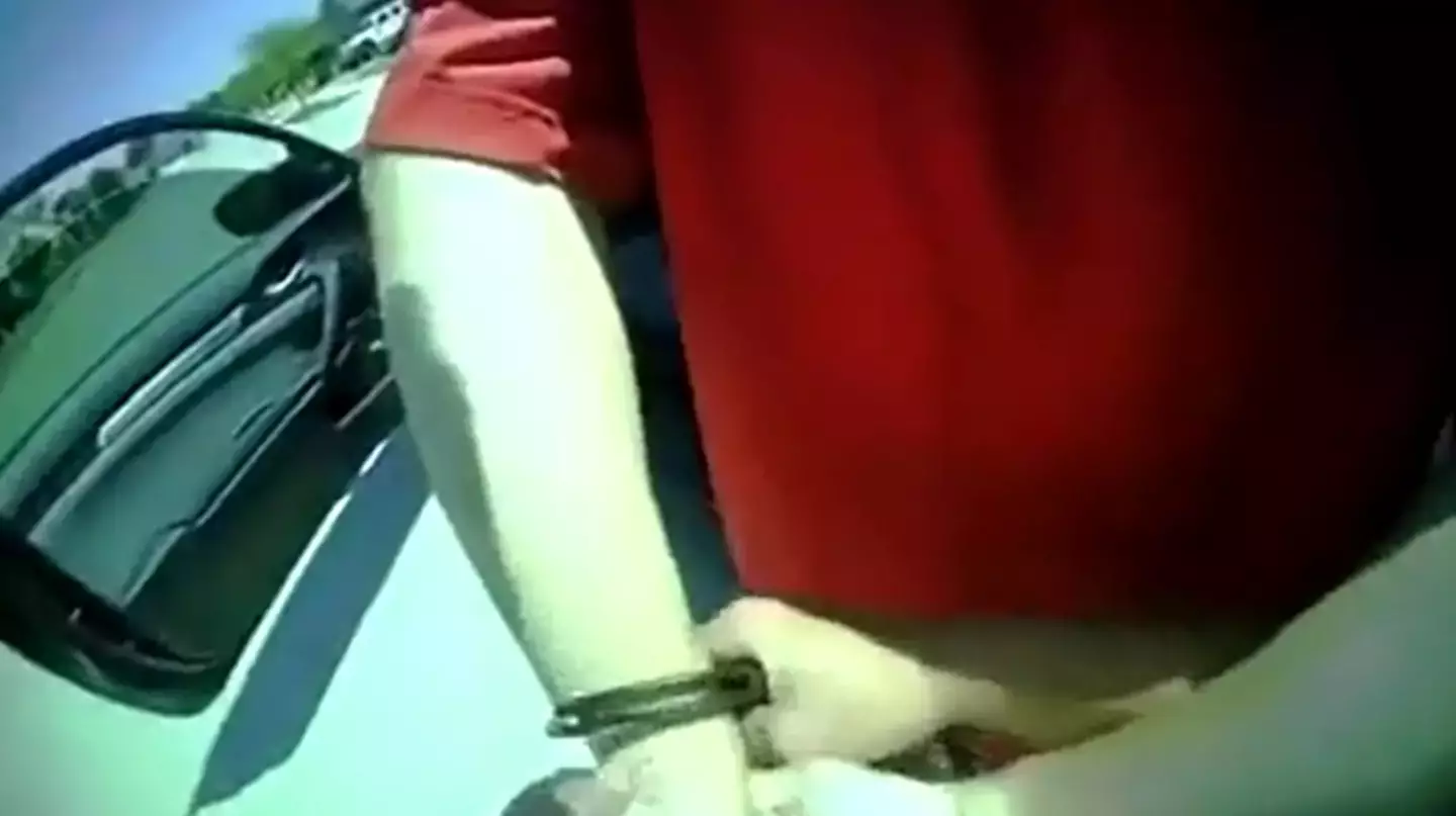 The officers arrested the father. (Reddit)