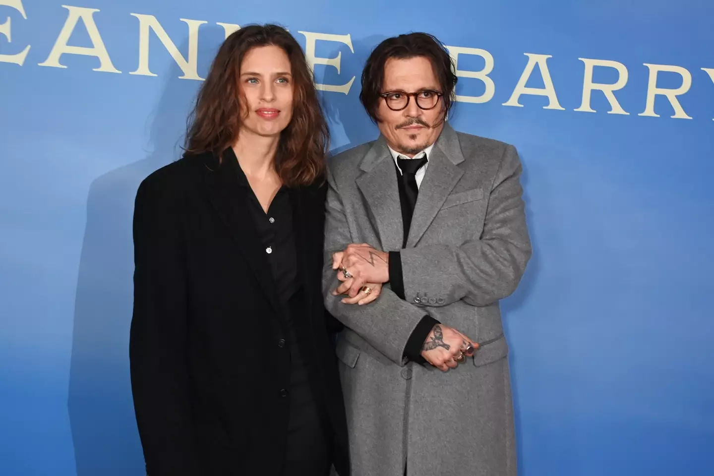 Maïwenn and Johnny Depp worked together on Jeanne Du Barry (Dave Benett/ WireImage)