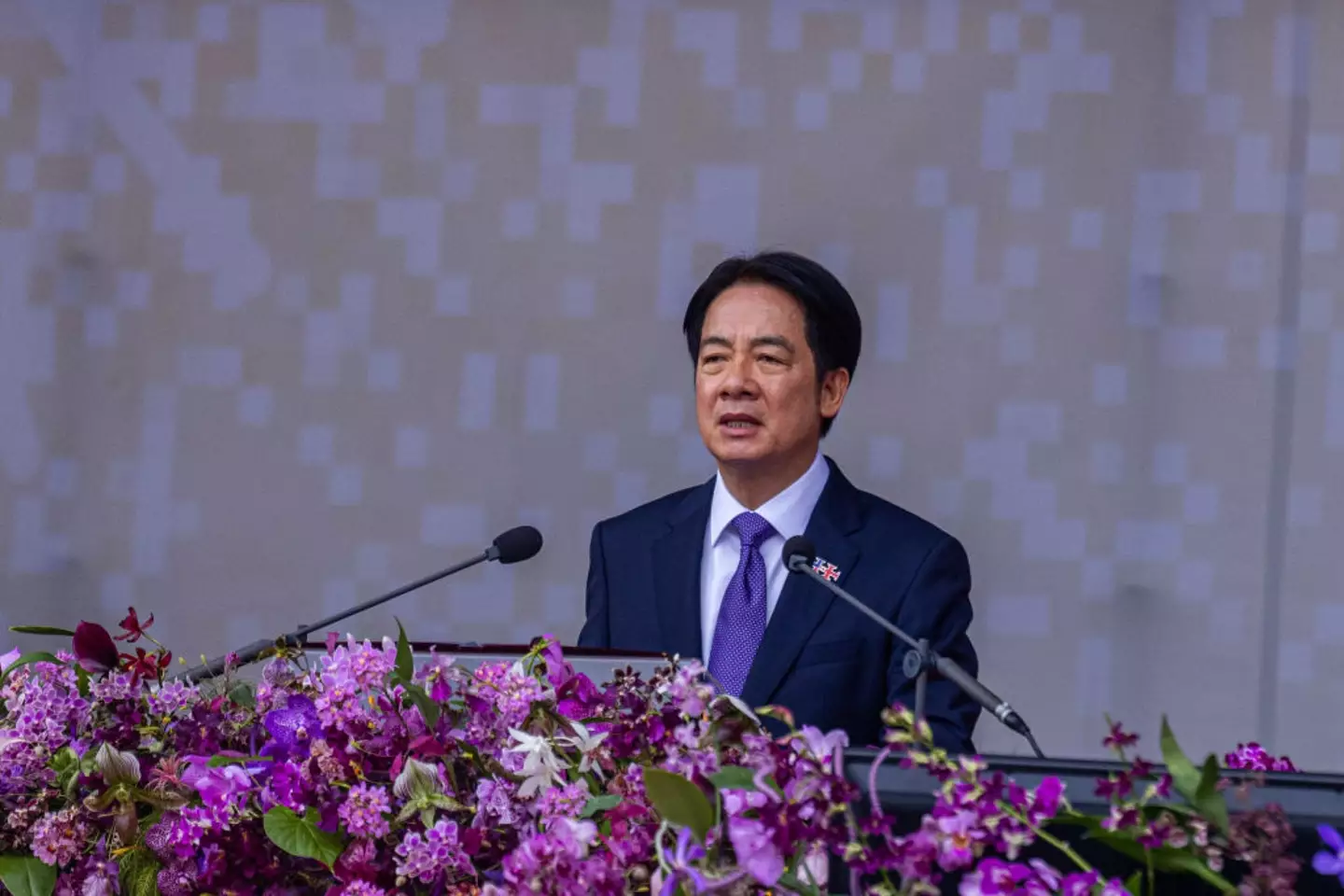 President Lai Ching-te announced the major investment earlier this month (Annabelle Chih/Getty Images)