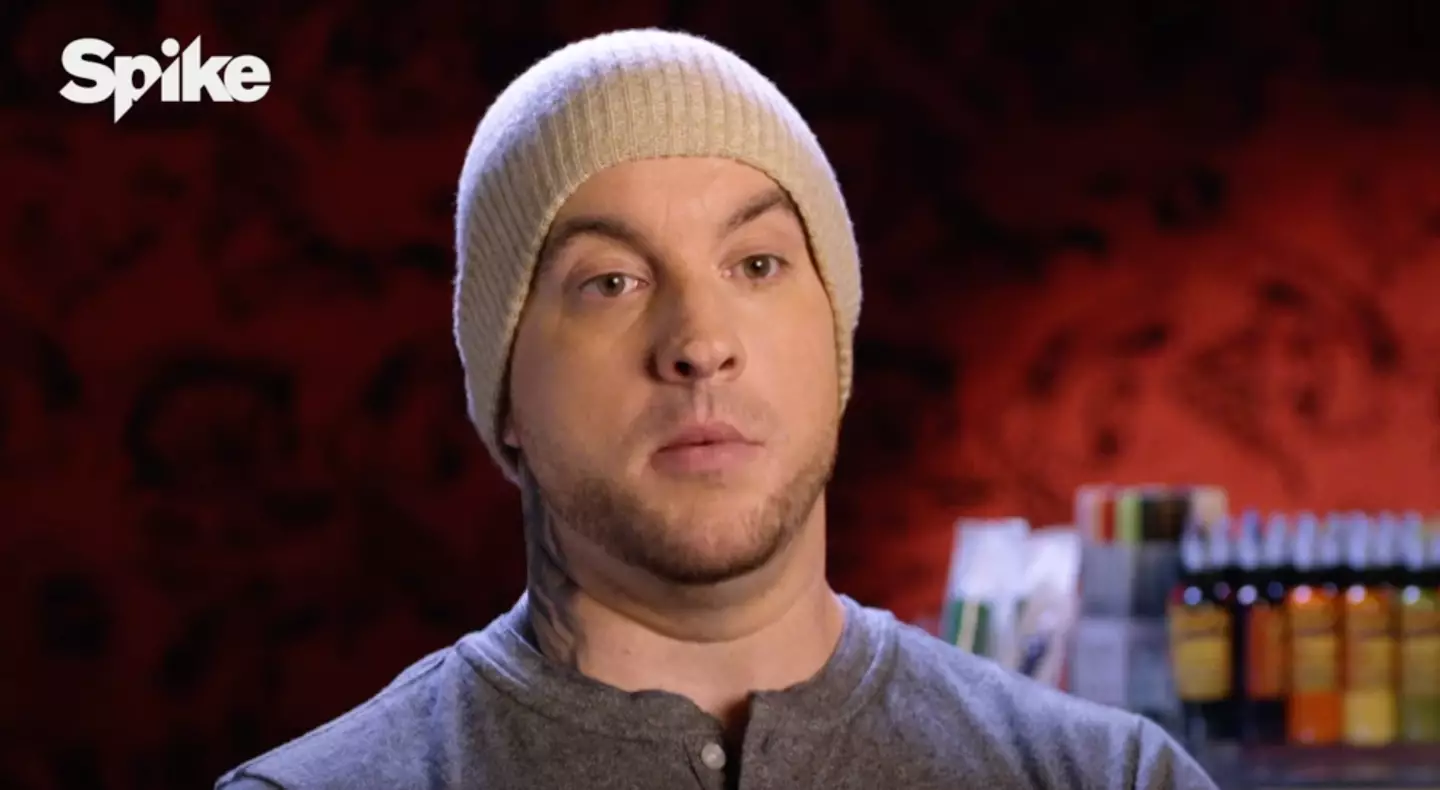 Ryan Hadley was on the 2015 season of Ink Master. (Spike)