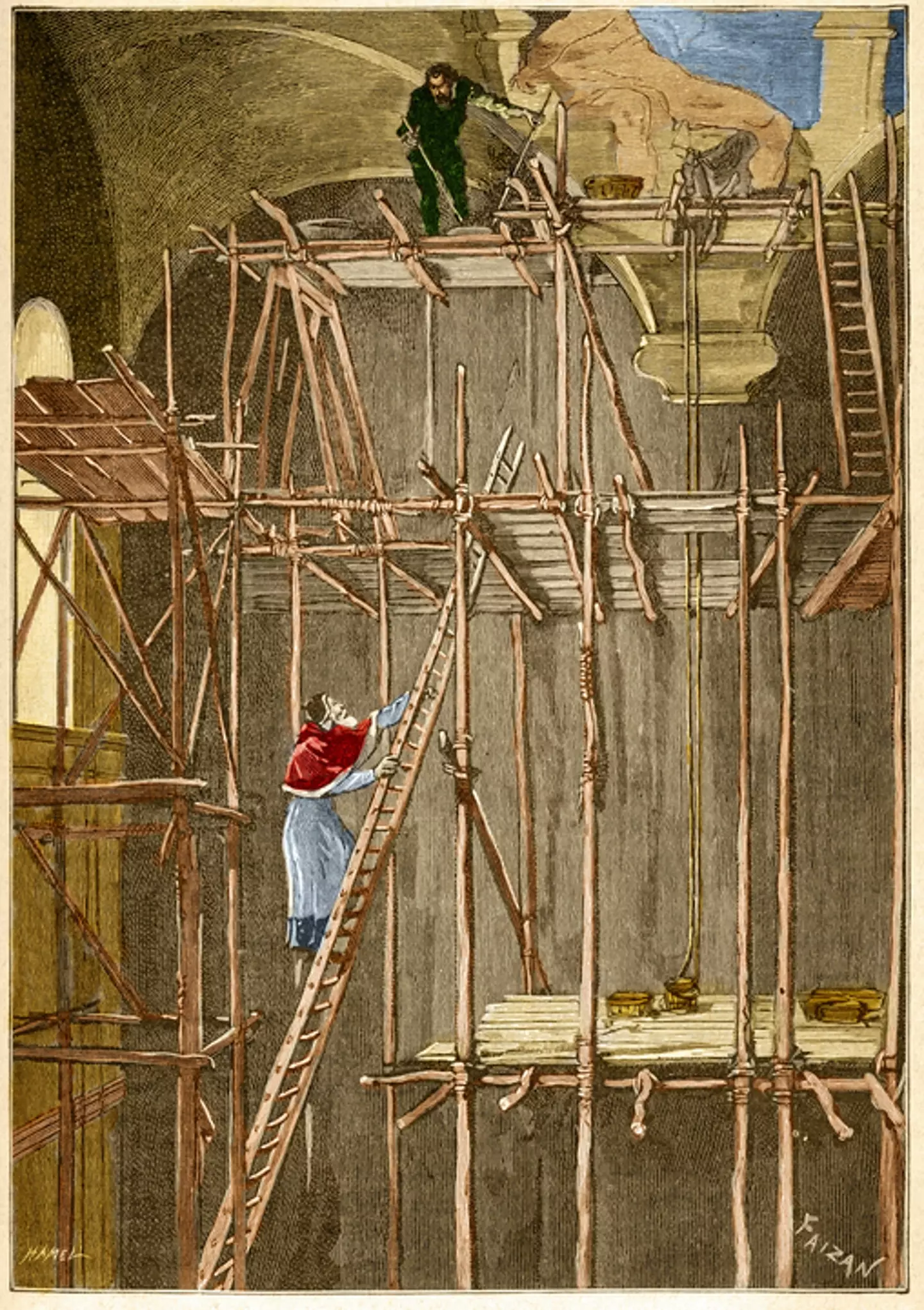 Don't think about entering the vault (Stefano Bianchetti/Corbis via Getty Images)