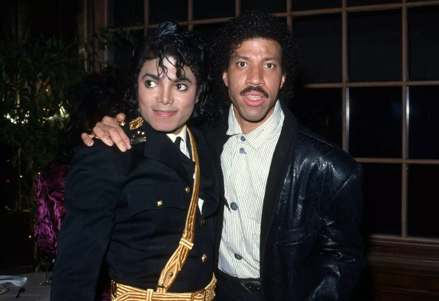 Michael Jackson and Lionel Richie pose for a picture together back in 1985 (Lester Cohen/ Getty Images