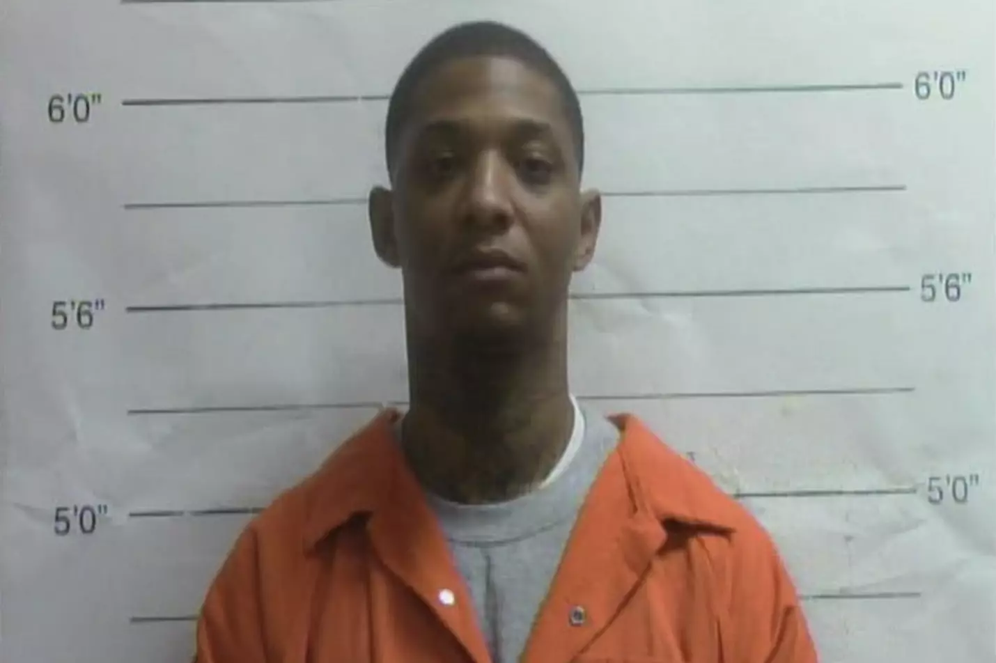 Killer Derrick Groves is among the prisoners still at large, after breaking out of a New Orleans jail (Orleans Parish Sheriff's Office)