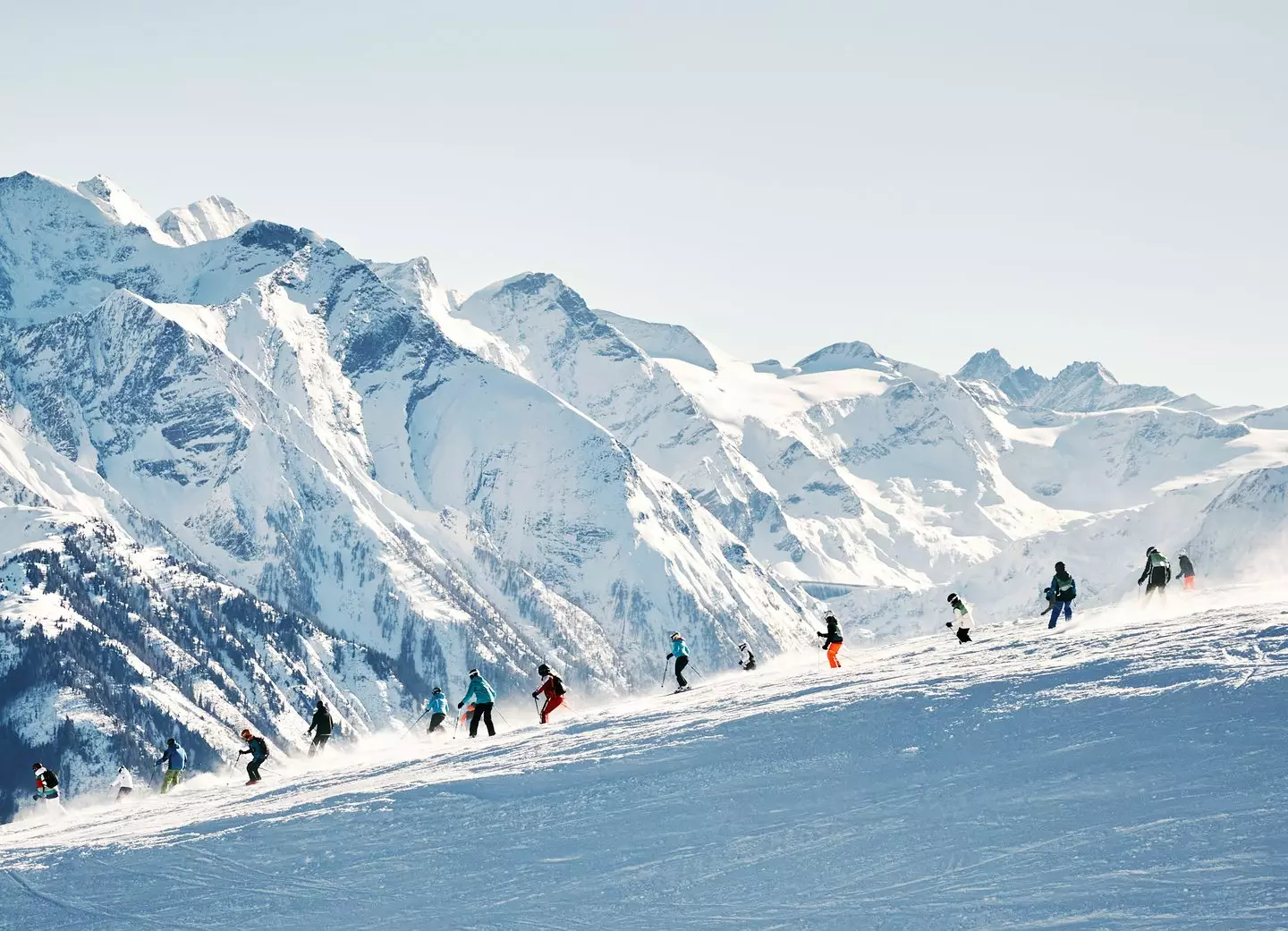 Chauncy and Kelli Johnson brought their daughters to a ski slope on Christmas Eve in 2010 (Getty Stock Images)