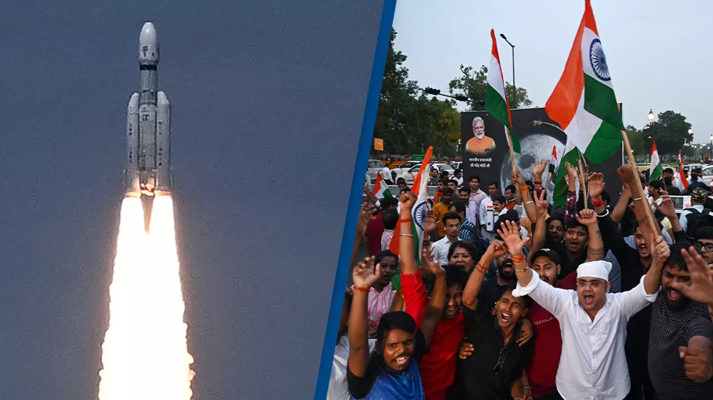 India makes history as the first country to ever land on the moon’s South Pole