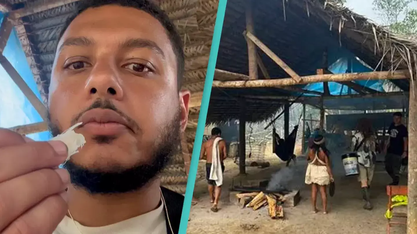 Man reveals the worst part after spending five days living with tribe in Amazon jungle