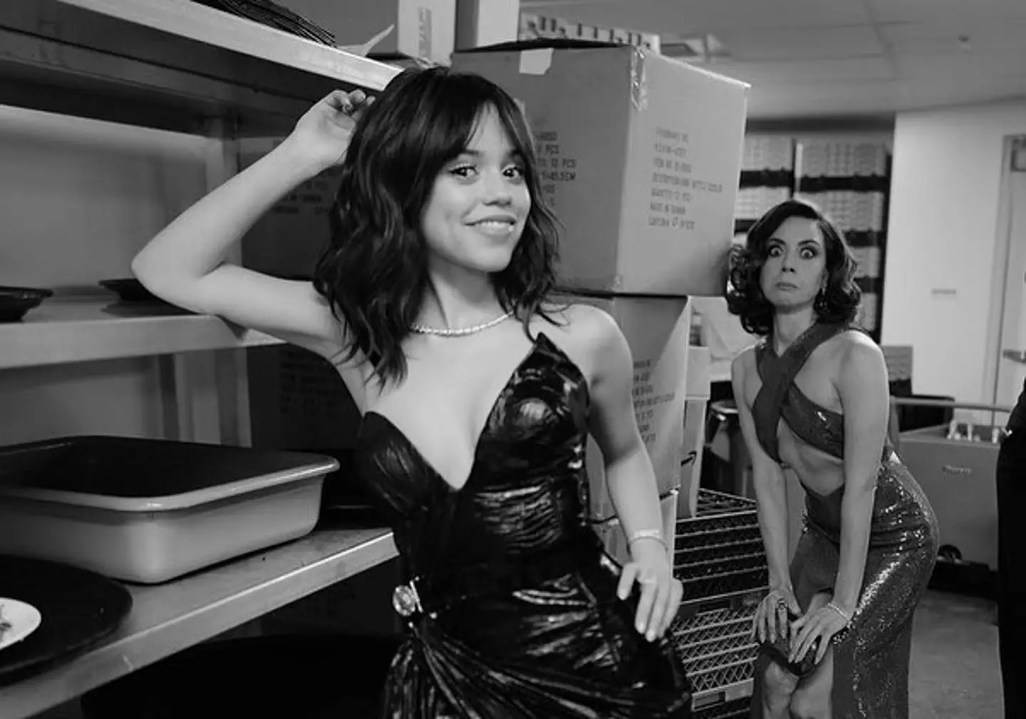 "I don't know why they paired us up together."
