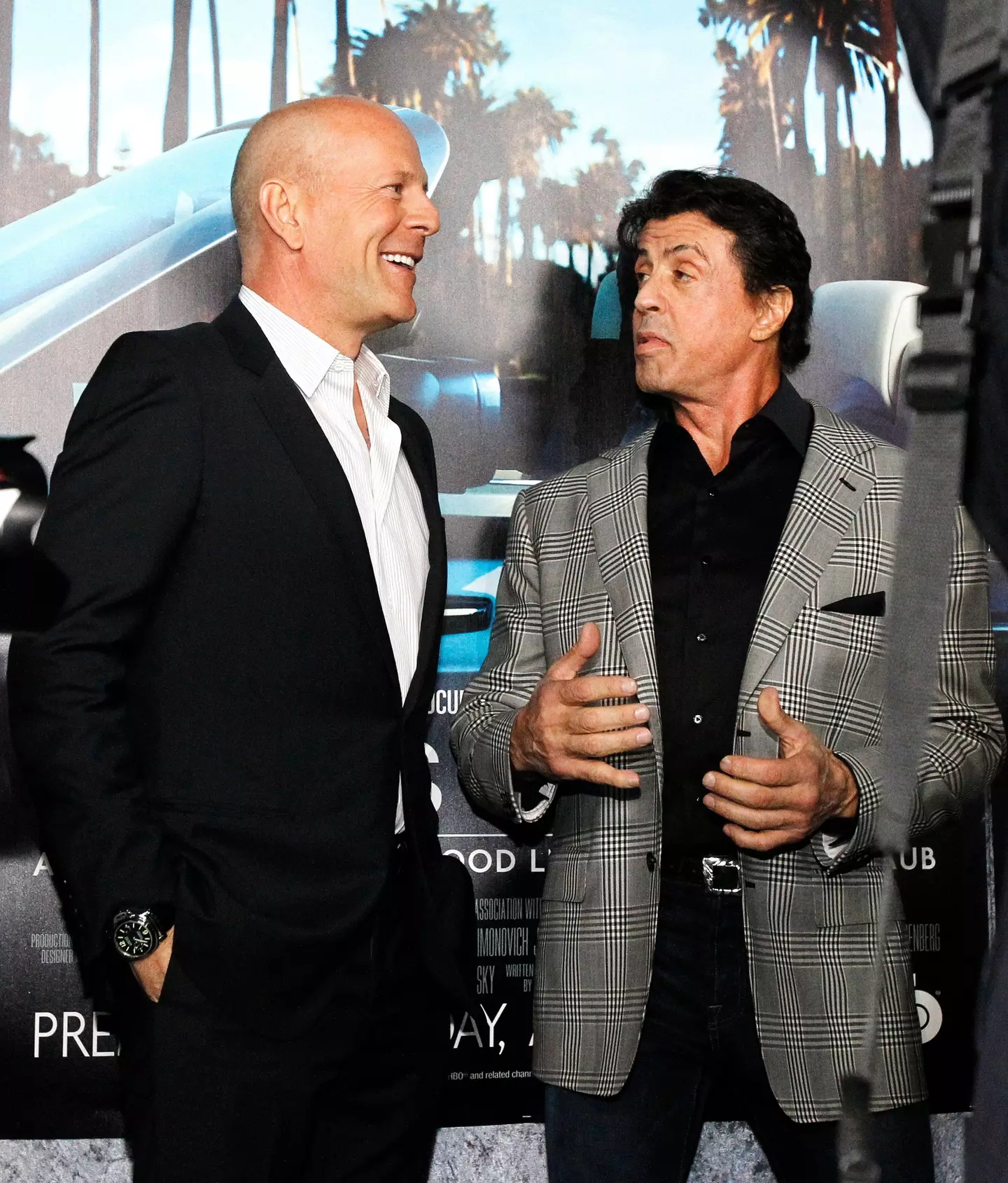 Stallone provided an update on Willis' health.