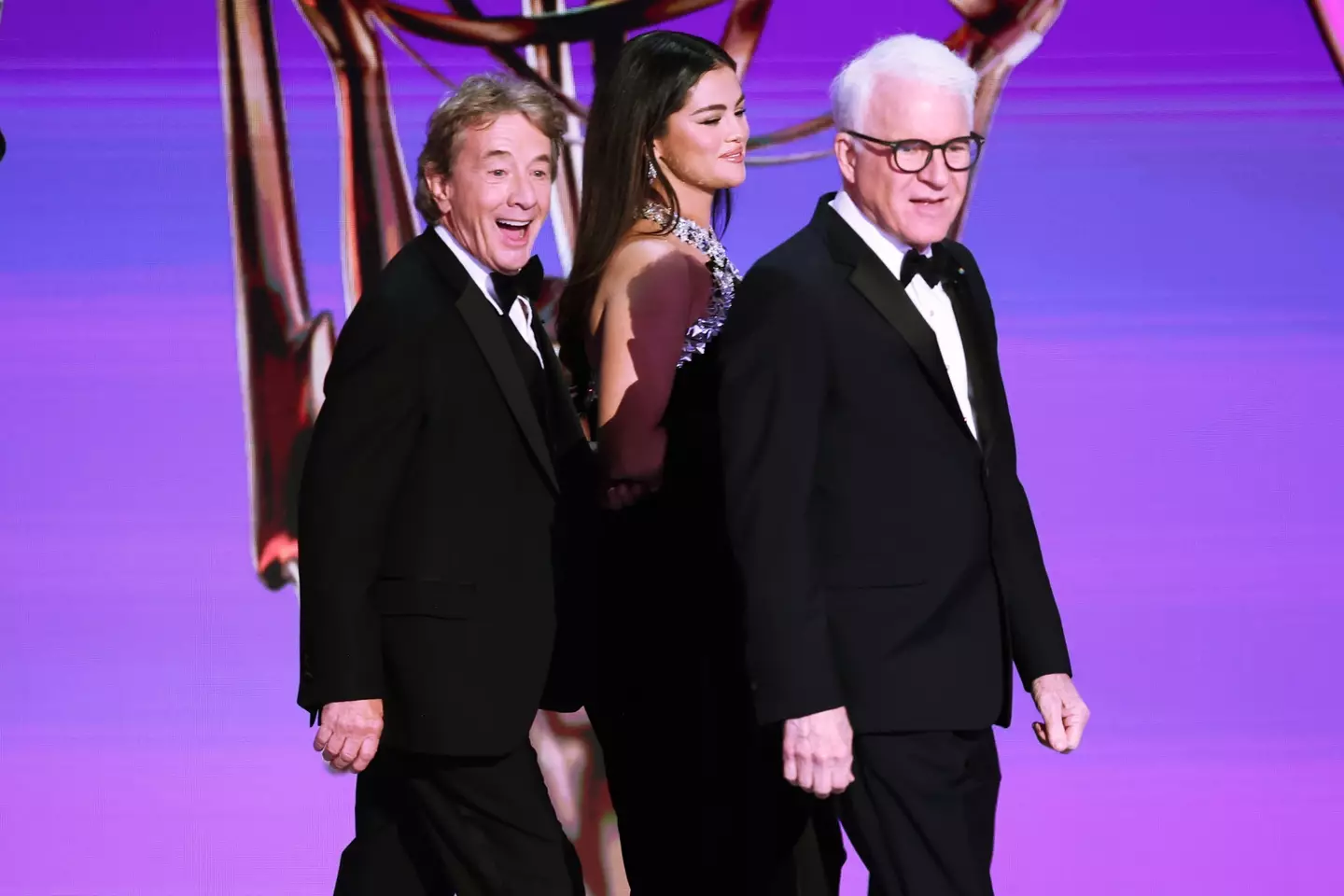 The three actors star together in Only Murders in the Building (Christopher Polk/Variety via Getty Images)