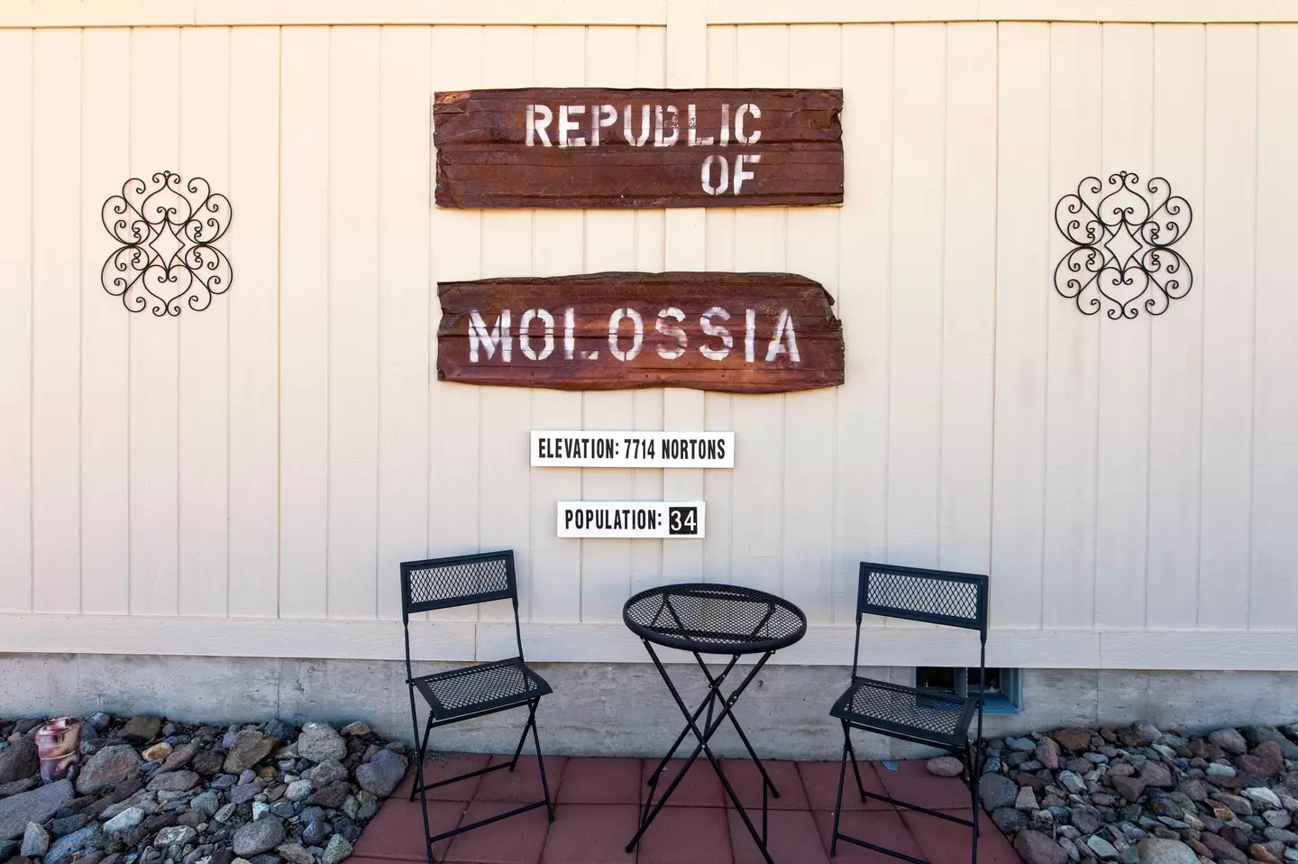 The Republic of Molossia was founded in 1977.