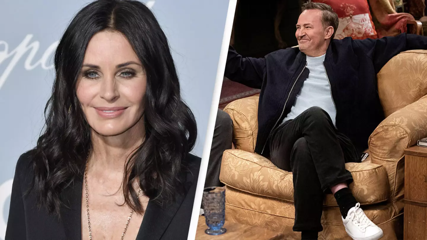 Courteney Cox Speaks Out On How Friends Co-Star Matthew Perry 'Struggled'