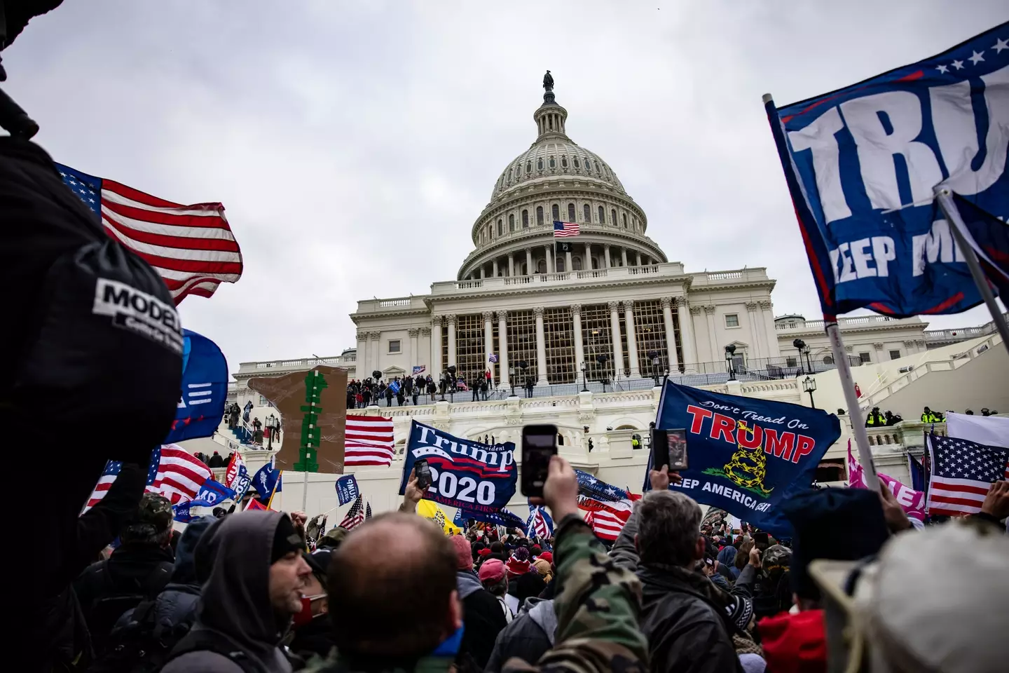 Trump believes some insurrections were wrongly convicted (Samuel Corum/Getty Images)