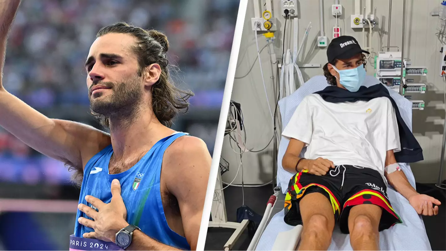 Olympic champion rushed to hospital vomiting blood just before devastating finals performance