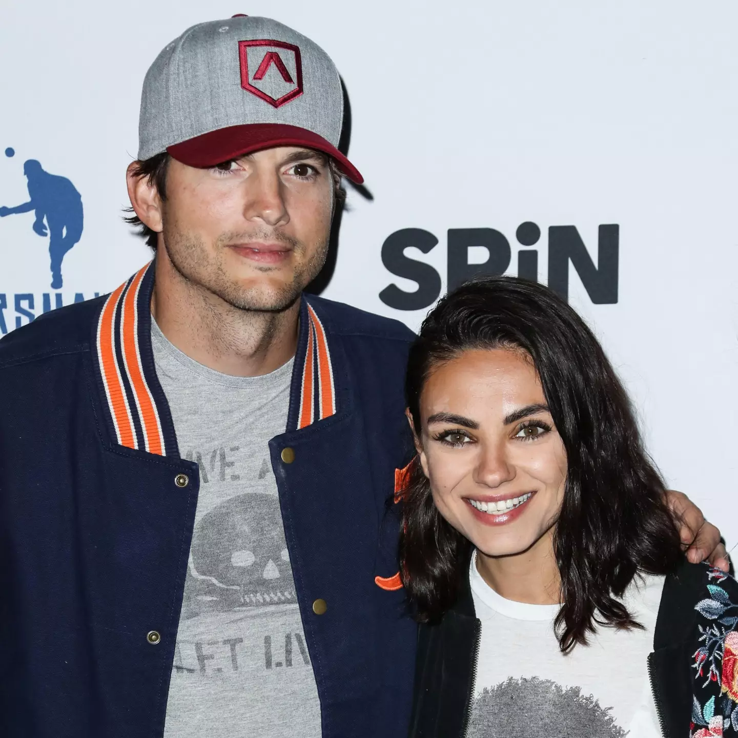 Ashton Kutcher and wife Mila Kunis.