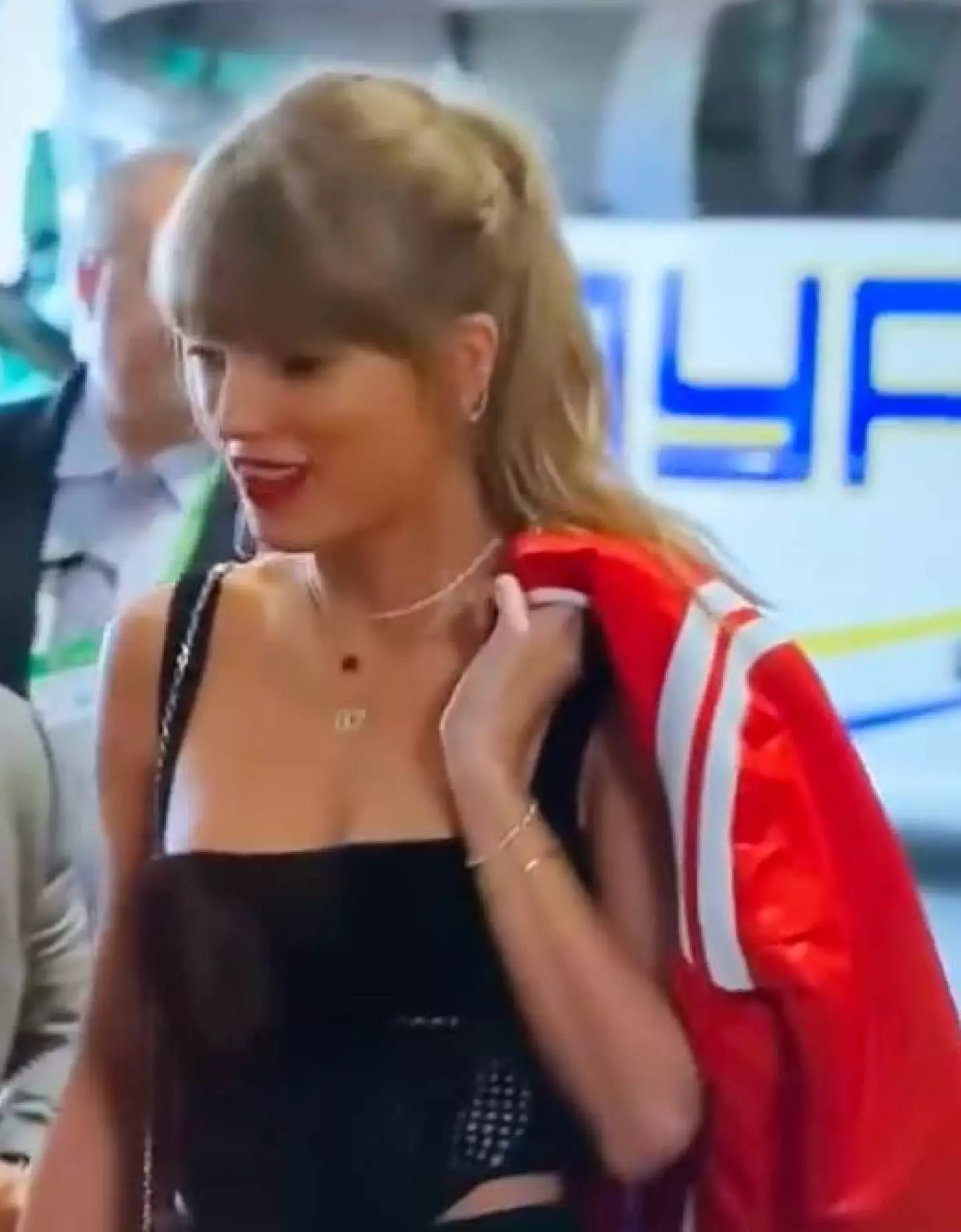 Taylor Swift's outfit has a deeper meaning.