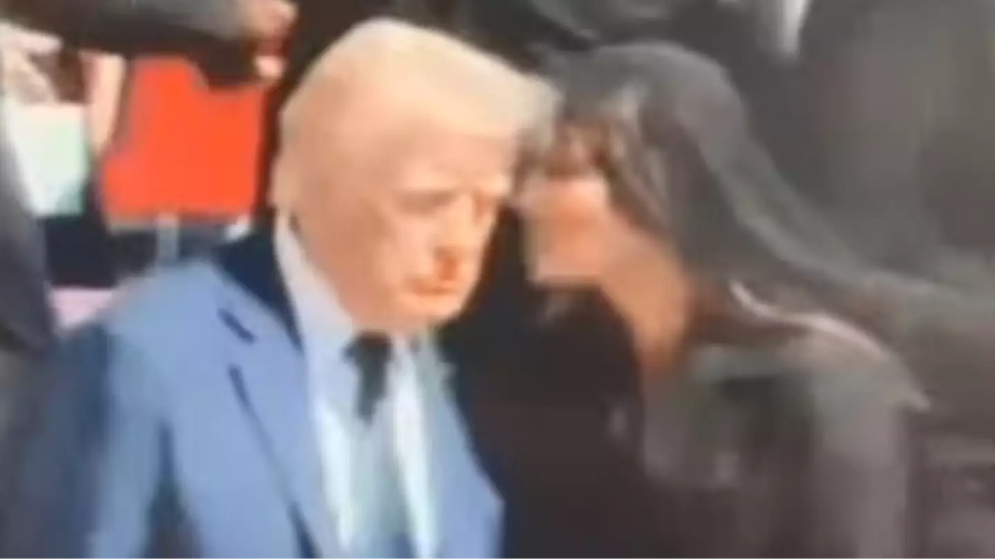 Lip reader 'reveals' five-word prompt Melania issued to Trump at Pope Francis' funeral