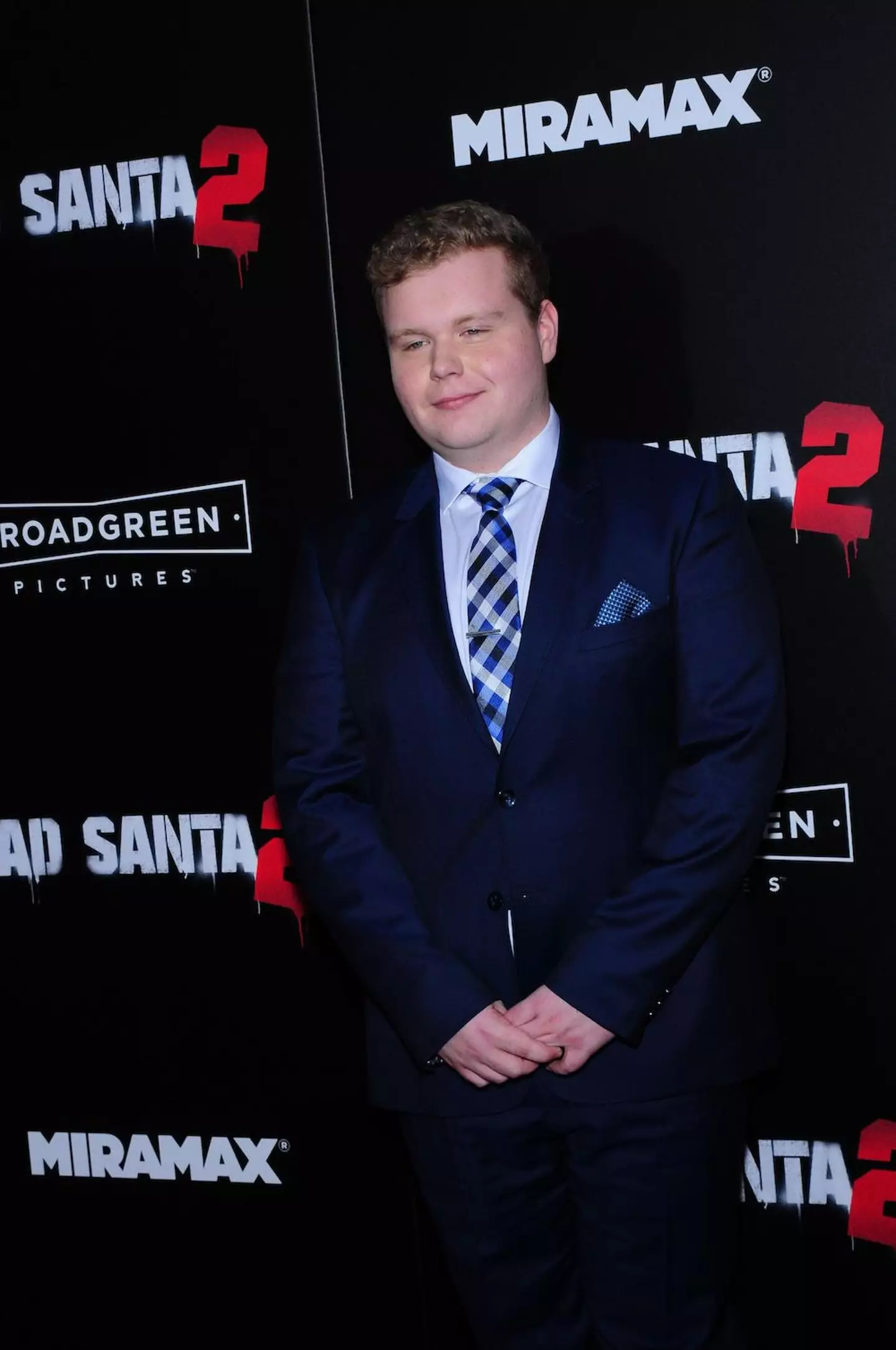 Brett Kelly said his life was 'extremely normal' after the first Bad Santa film.