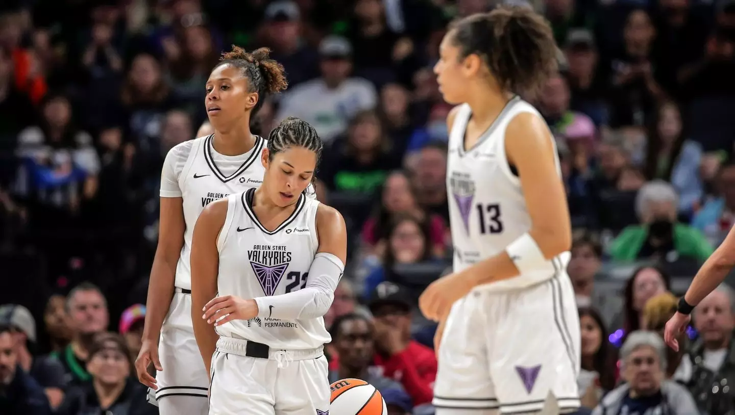The WNBA has issued a warning to anyone thinking of taking part in the bizarre sex toy trend (Carlos Avila Gonzalez/San Francisco Chronicle via Getty Images)