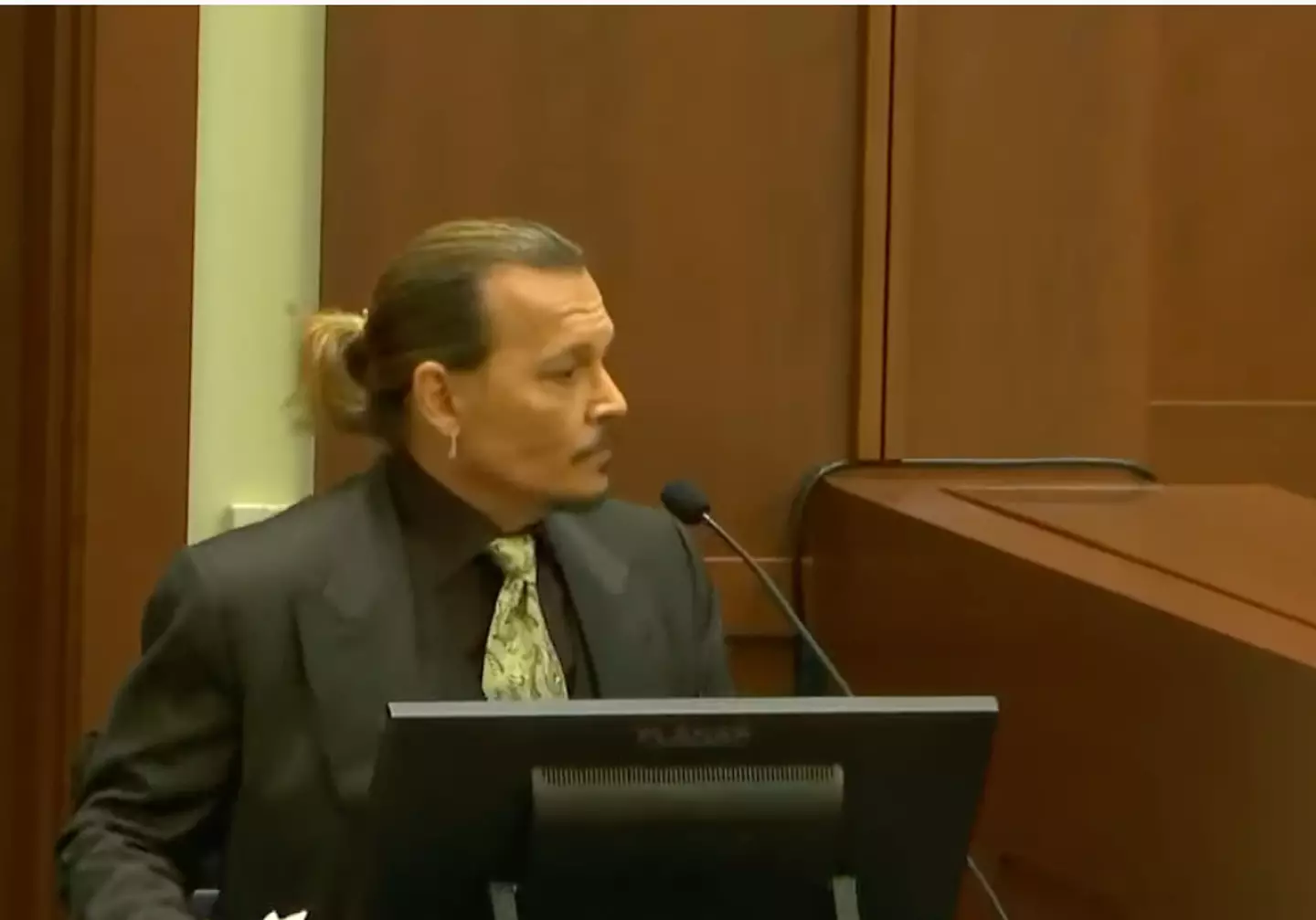 Johnny Depp took to the stand and recounted his upbringing.