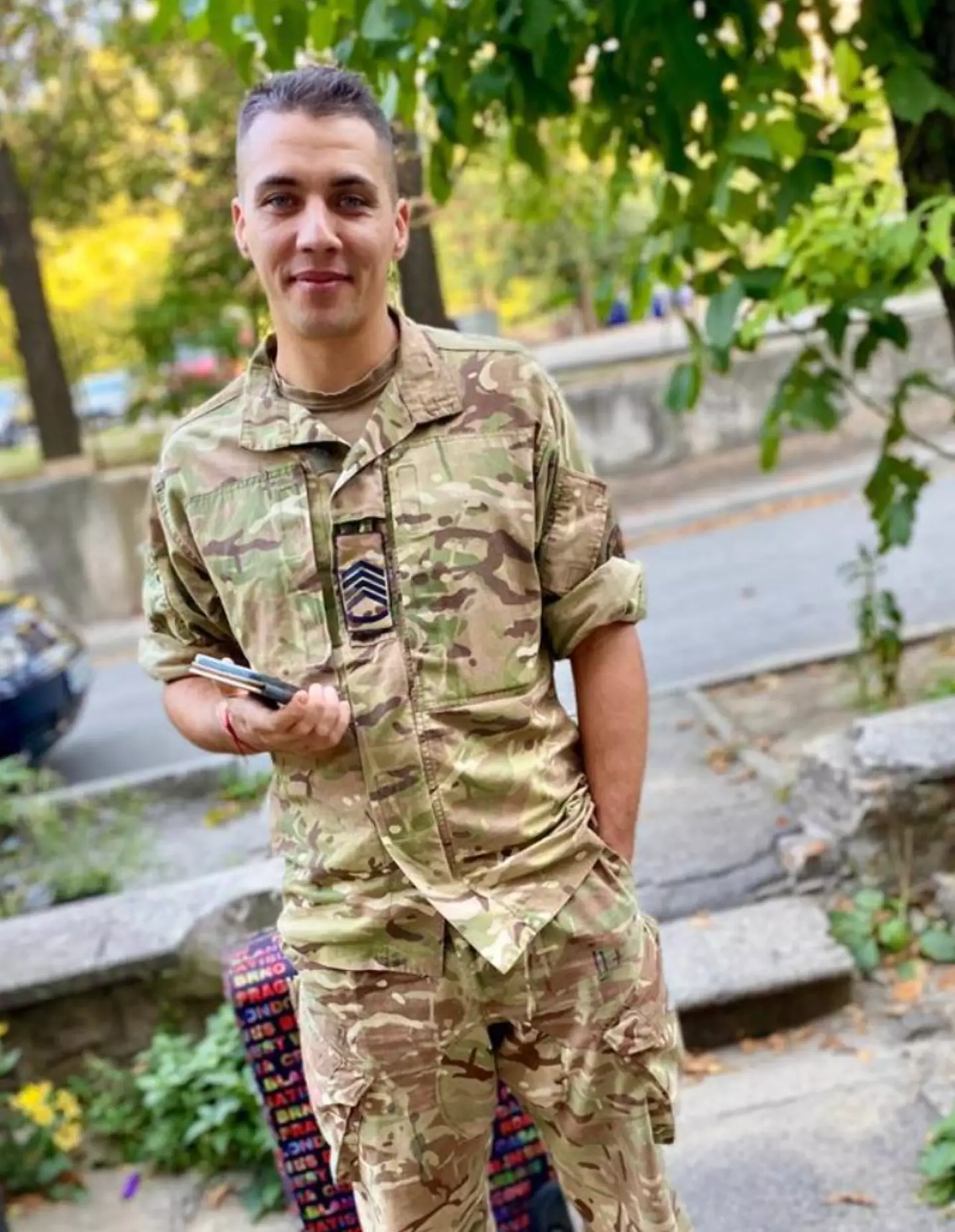 Vladislav pictured before his life-changing injuries (Suspilne Dnipro)